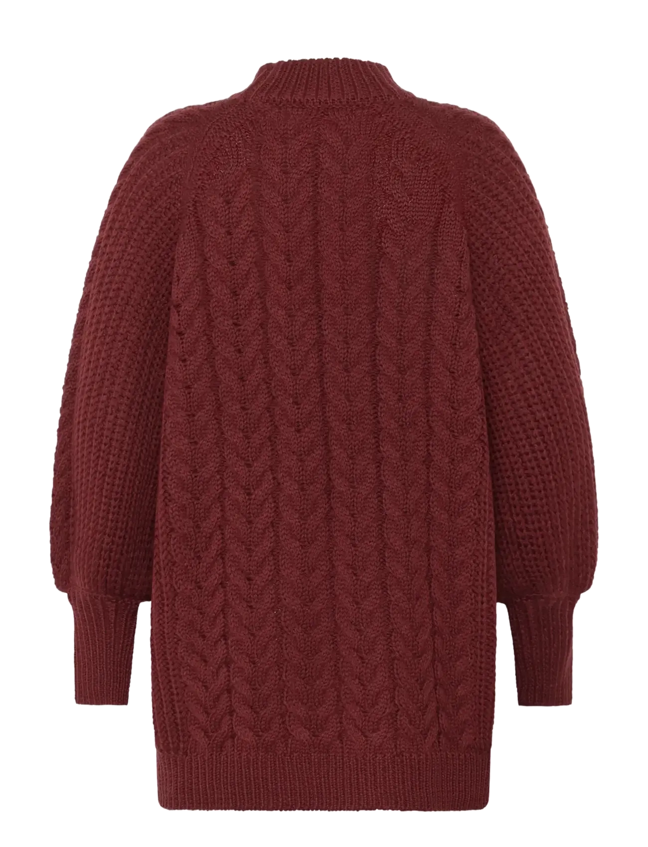 Minimum - Bonnies jumper 3914 - polotröjor - 1534 merlot - 2
