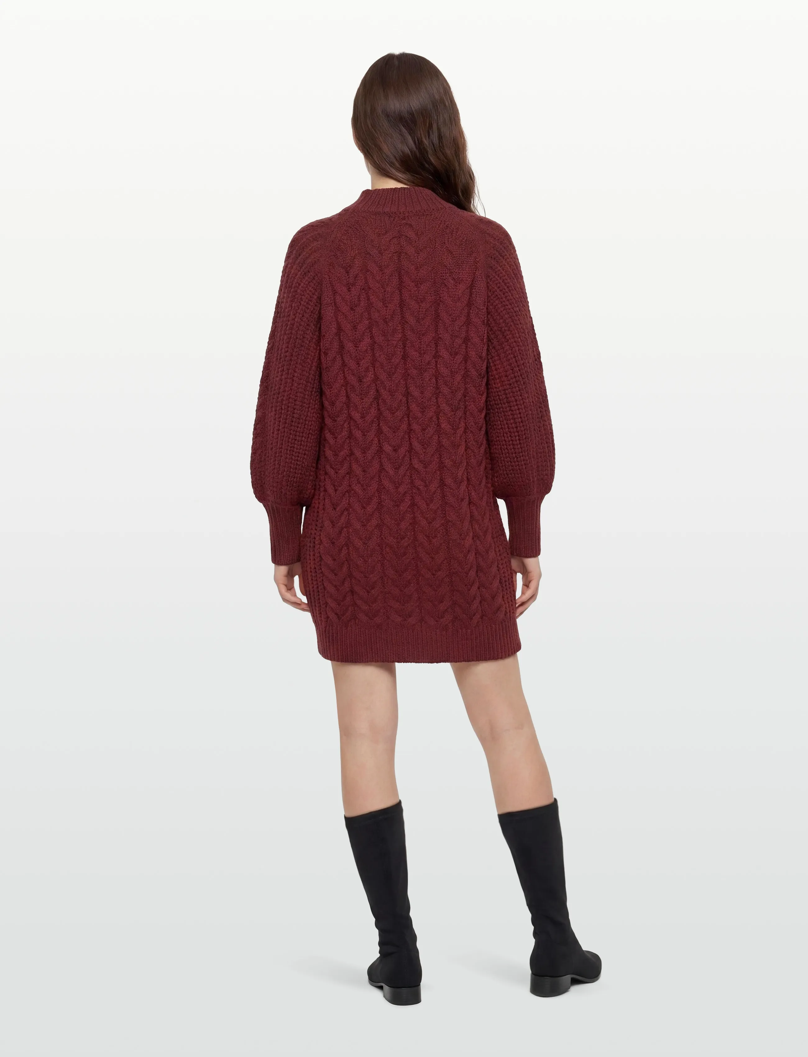 Minimum - Bonnies jumper 3914 - polotröjor - 1534 merlot - 5