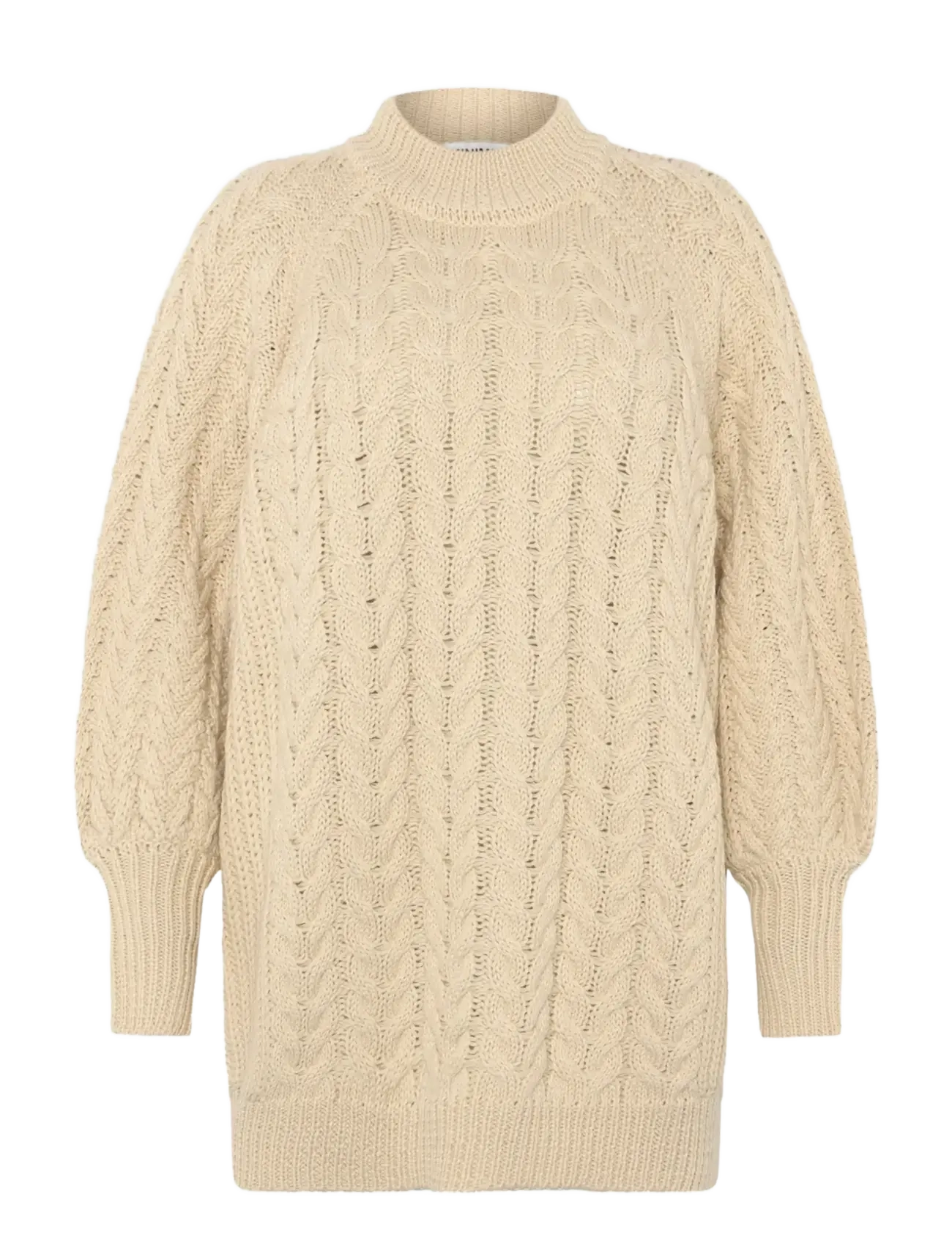 Minimum - Bonnies jumper 3914 - rullekraver - 5202 turtledove - 3