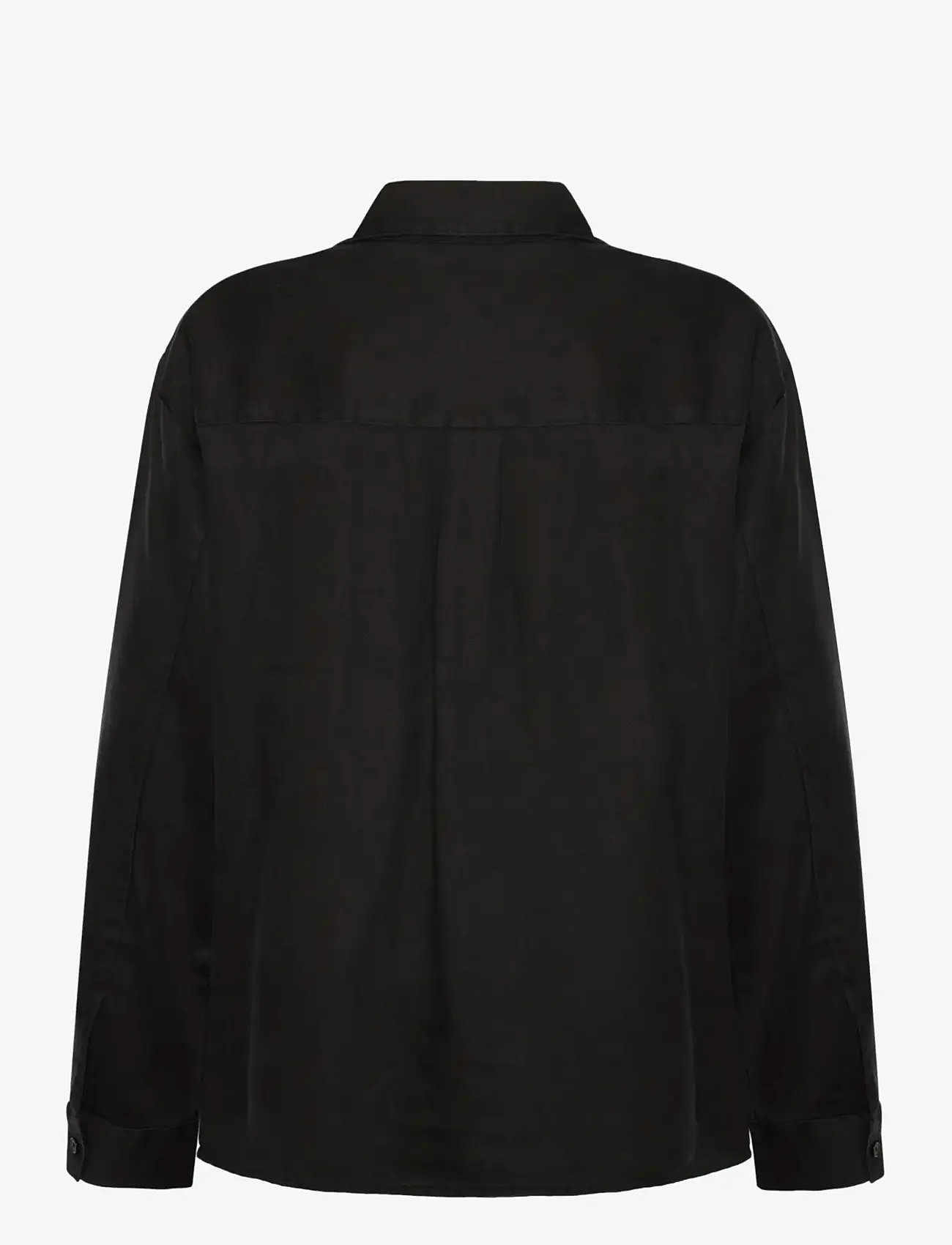 Minimum - Fern shirt 3859 - langærmede skjorter - 999 black - 1