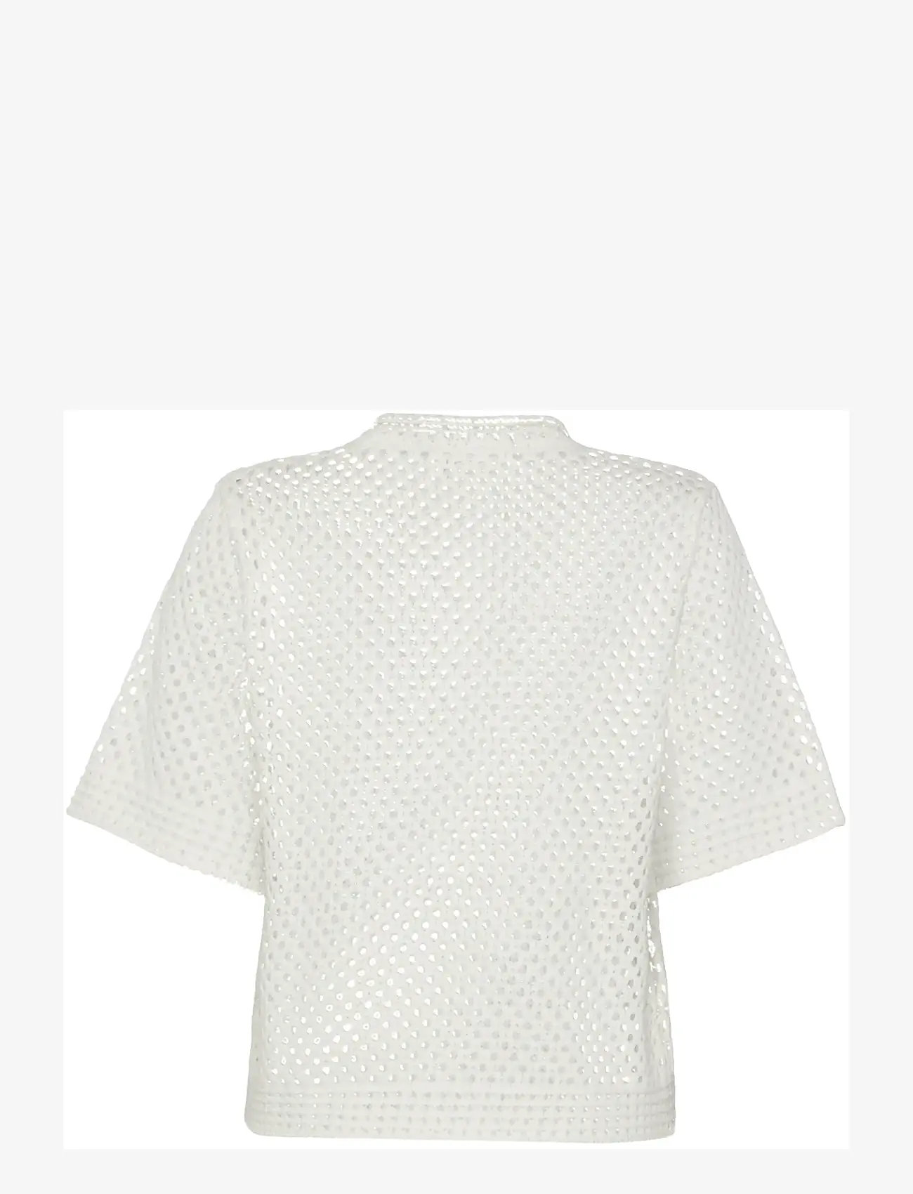 Minimum - Lily t-shirt 4119 - kortærmede bluser - 0608 coco milk - 1