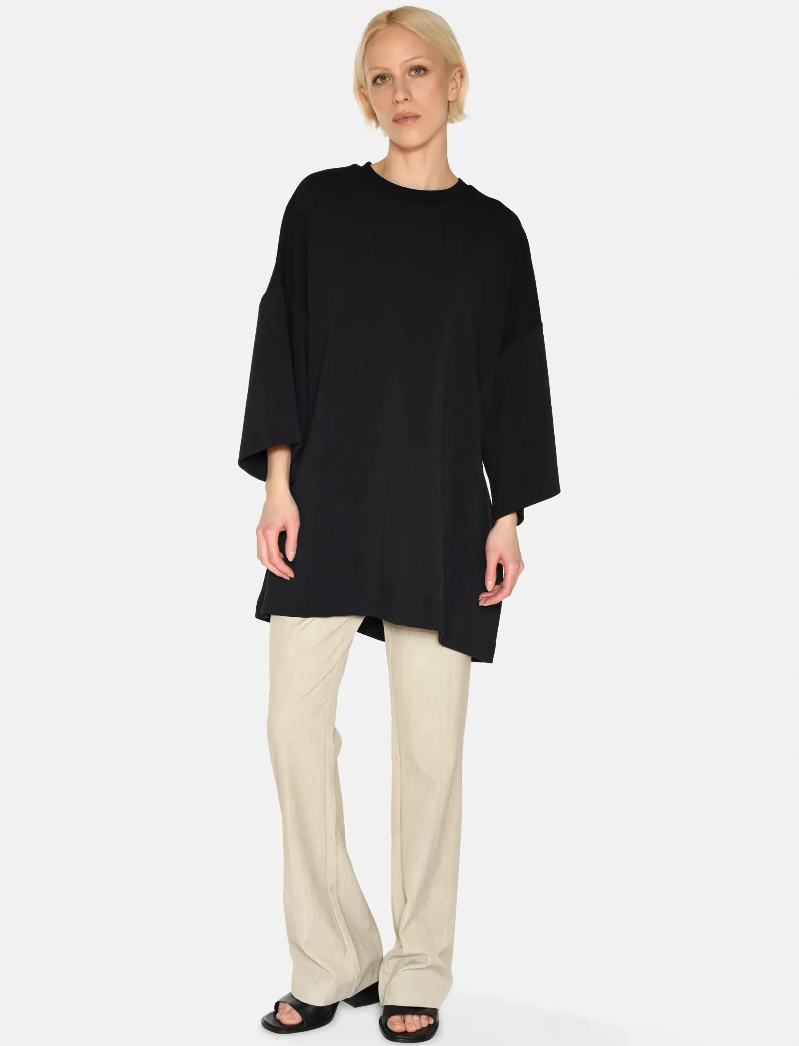 Minimum - Norah t-shirt 4157 - t-shirts - 999 black - 3