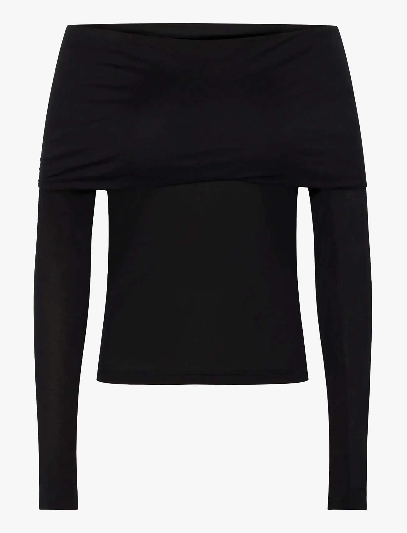 Minimum - Lena t-shirt 4158 - topy imprezowe - 0506 black ink - 0