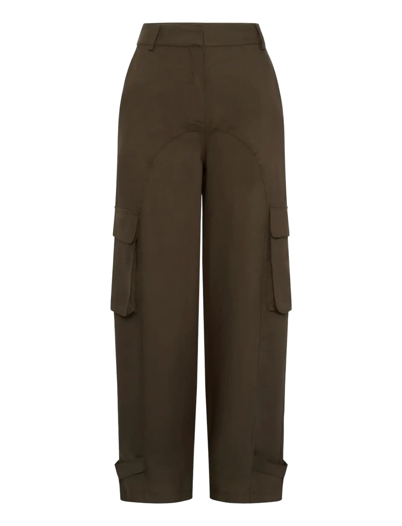 Minimum Emery pants 4136 - Cargobukser - 0506 BLACK INK / khaki/green