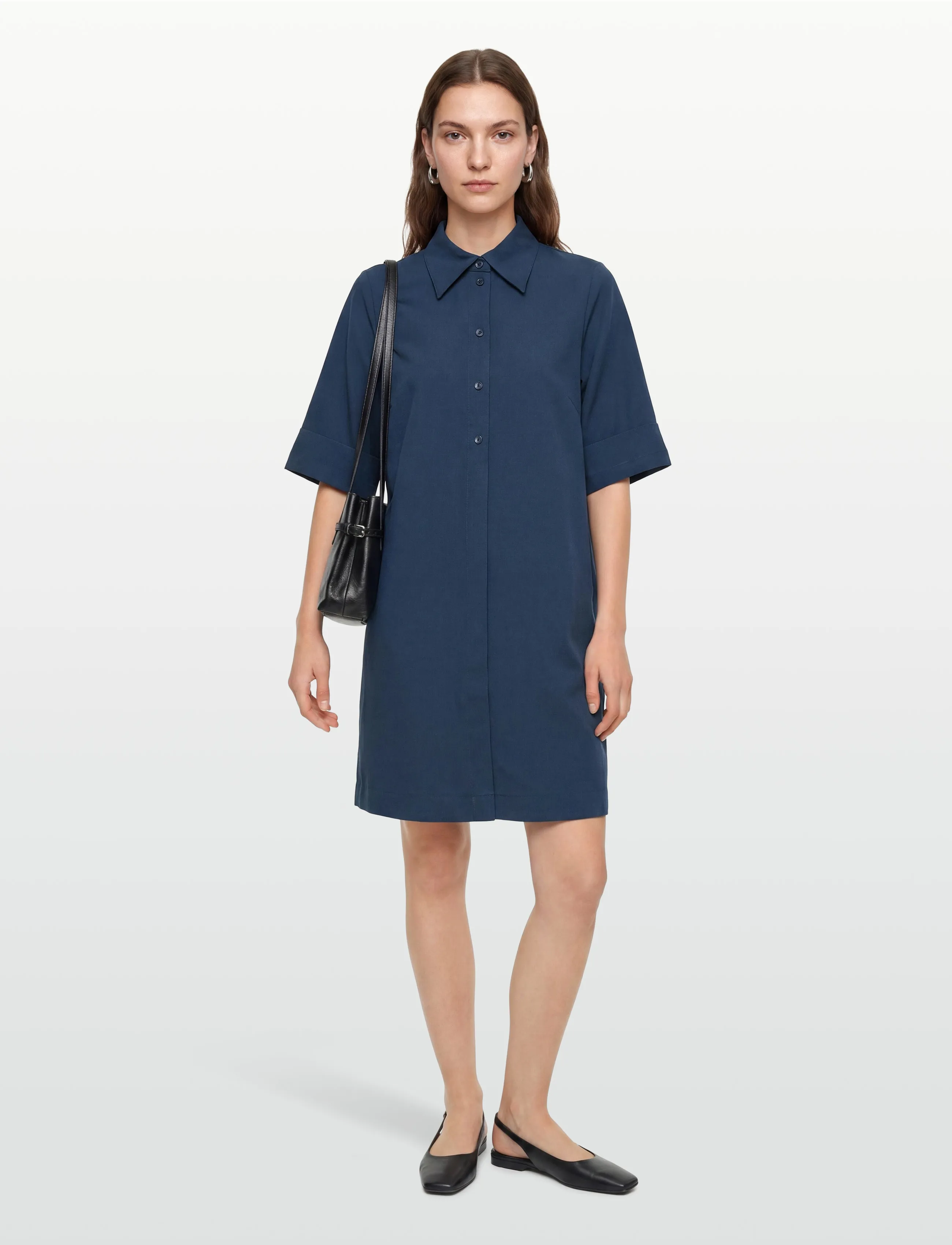 Minimum Reja shirt dress 4429 - Skjortklänningar - 4027 INSIGNIA BLUE / navy