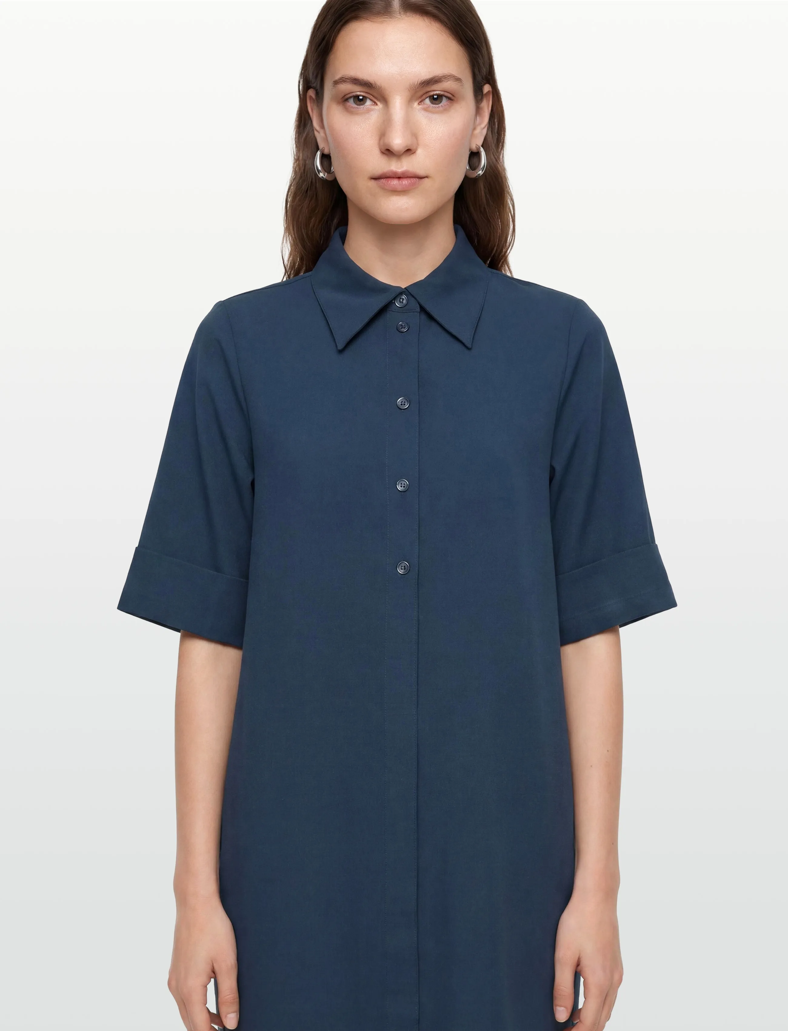 Minimum - Reja shirt dress 4429 - sommerkjoler - 4027 insignia blue - 3