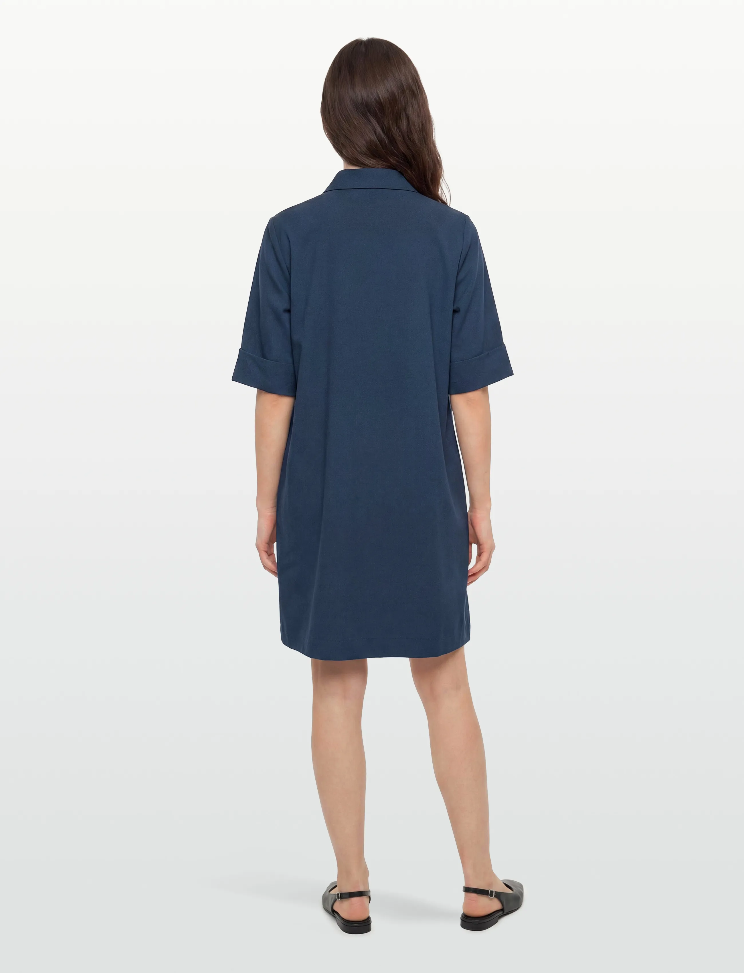 Minimum - Reja shirt dress 4429 - sommerkjoler - 4027 insignia blue - 4