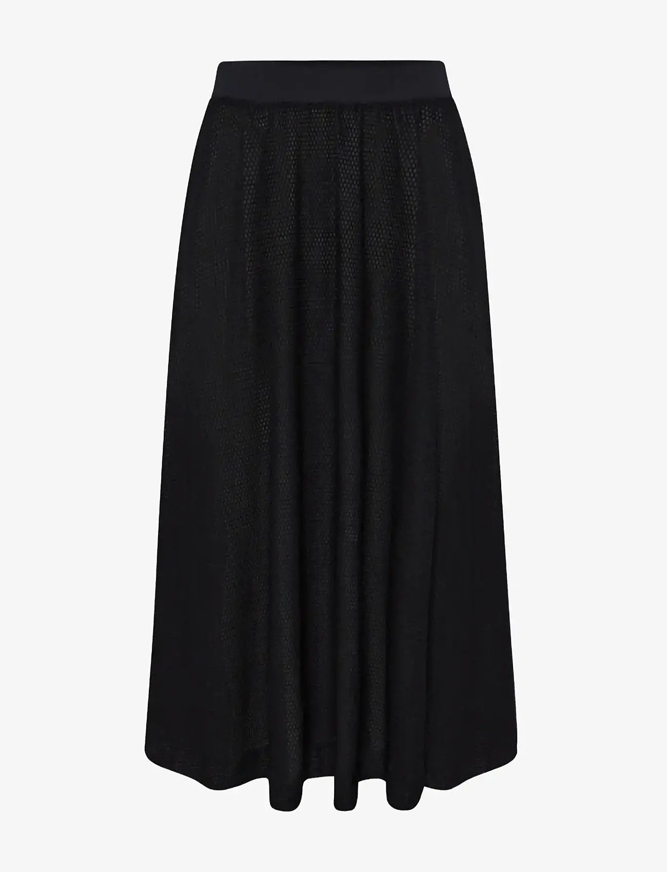 Minimum - Izzy skirt 4156 - midi-röcke - 999 black - 0