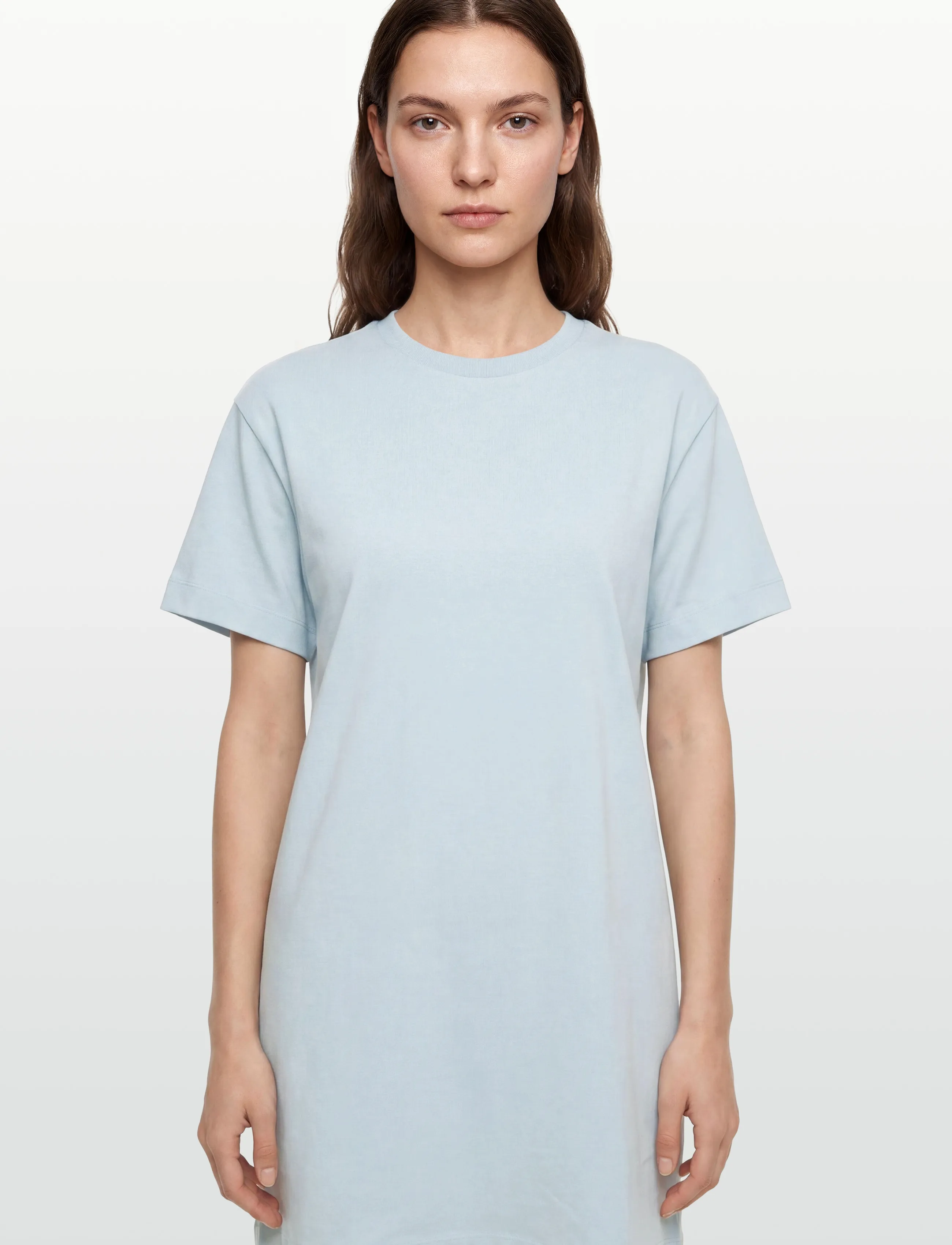 Minimum - Lida t-shirt dress 4659 GOTS - t-shirtkjoler - 4115 cashmere blue - 3