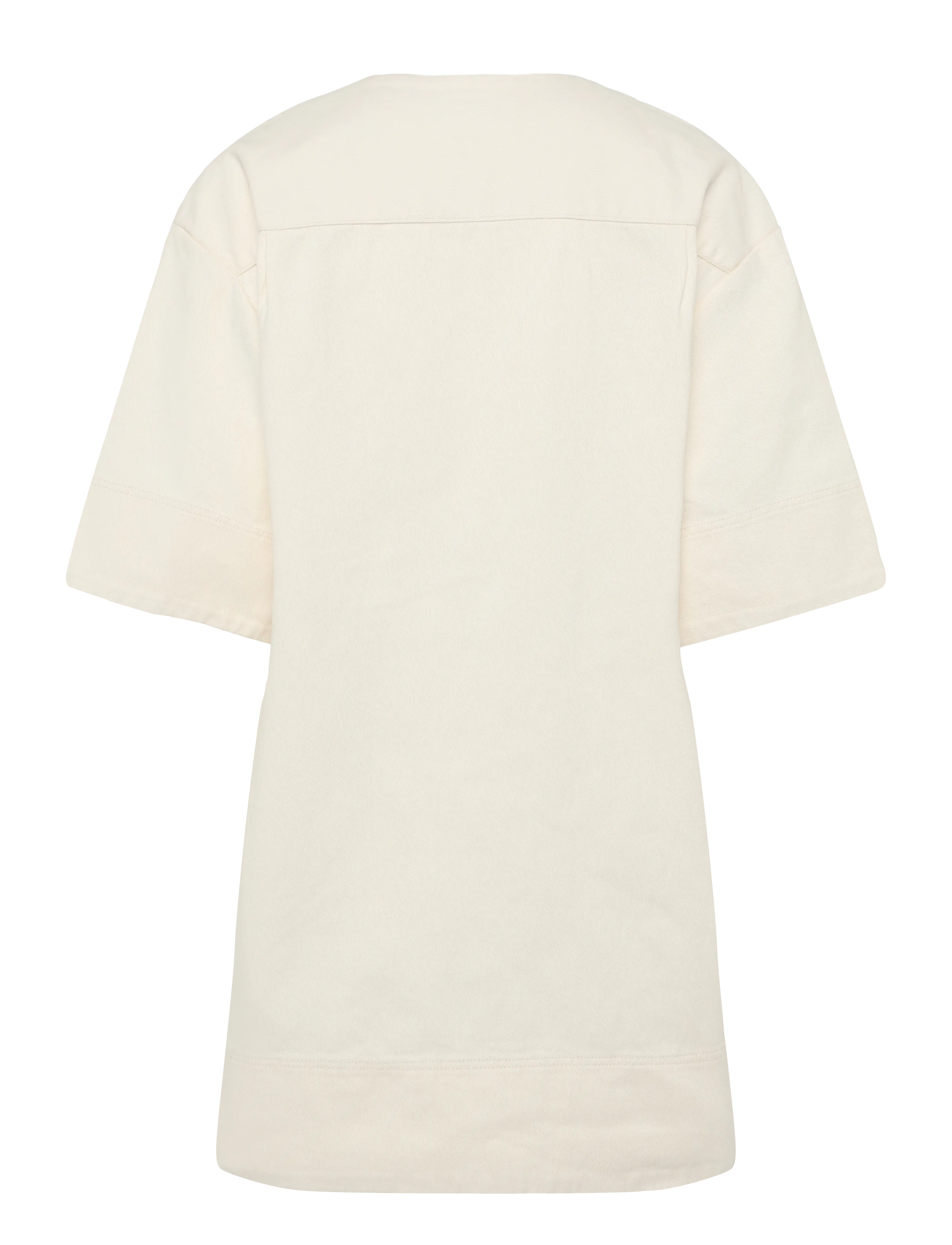 Minimum - Wilma dress 4579 - t-shirtkjoler - 0701 whisper white - 2
