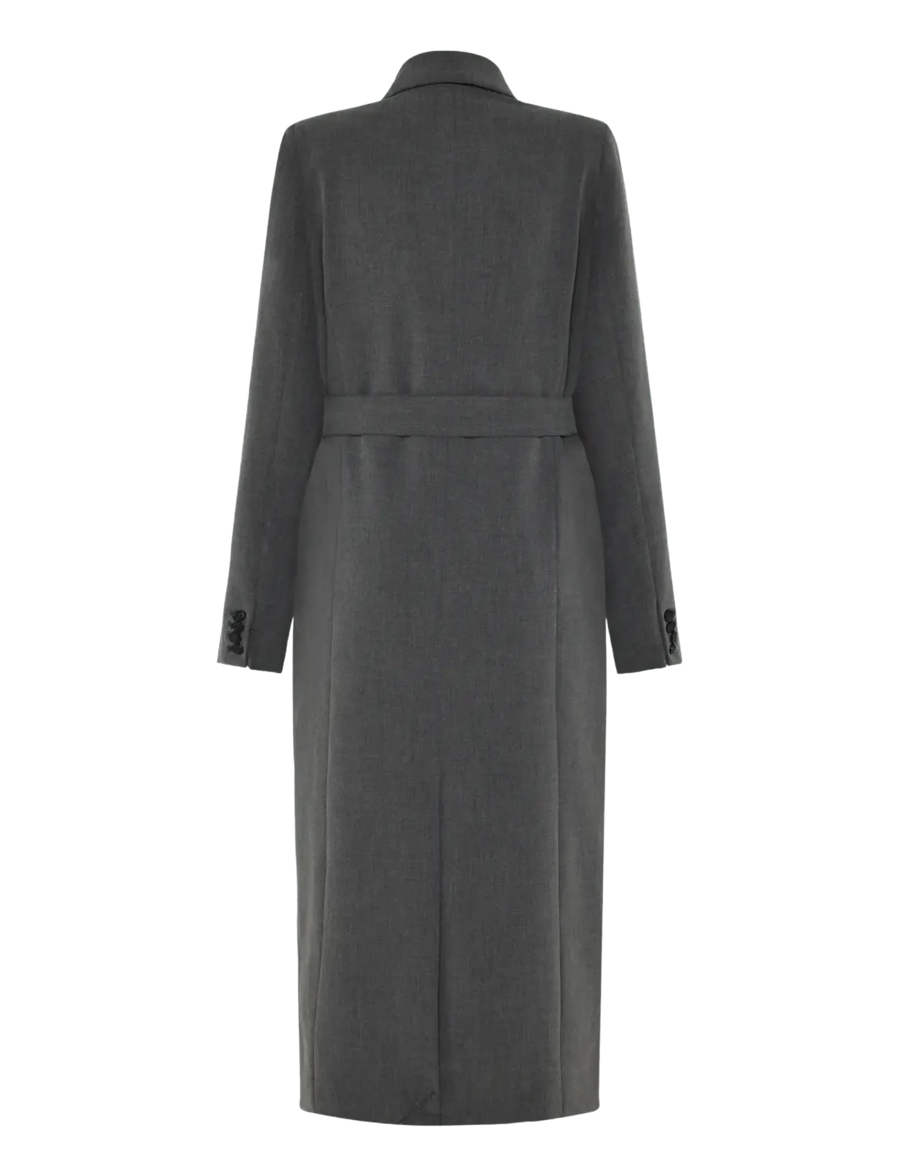 Minimum - Agnes coat 4317 - overtøj - 0203 gray pinstripe - 2