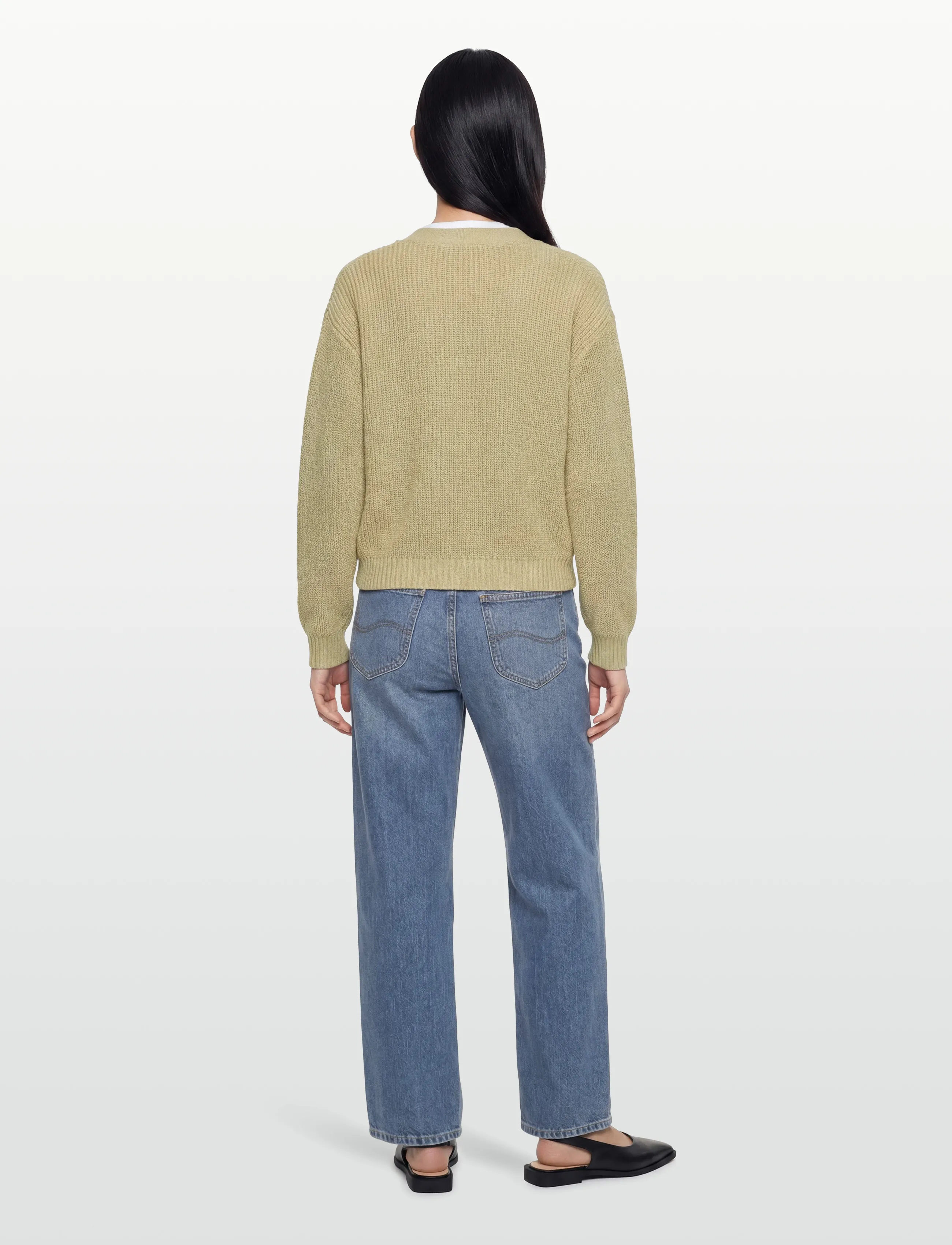 Minimum - Gala cardigan G006 GOTS - cardigans - 0513 eucalyptus - 4