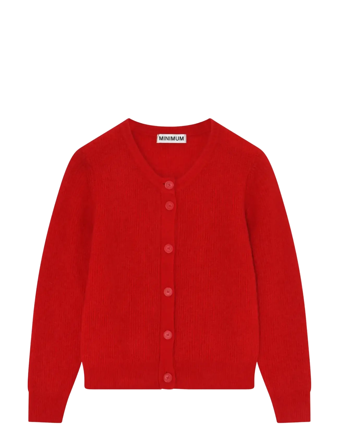 MINIMUM Kora Cardigan 9965 Rot - XS - Damen
