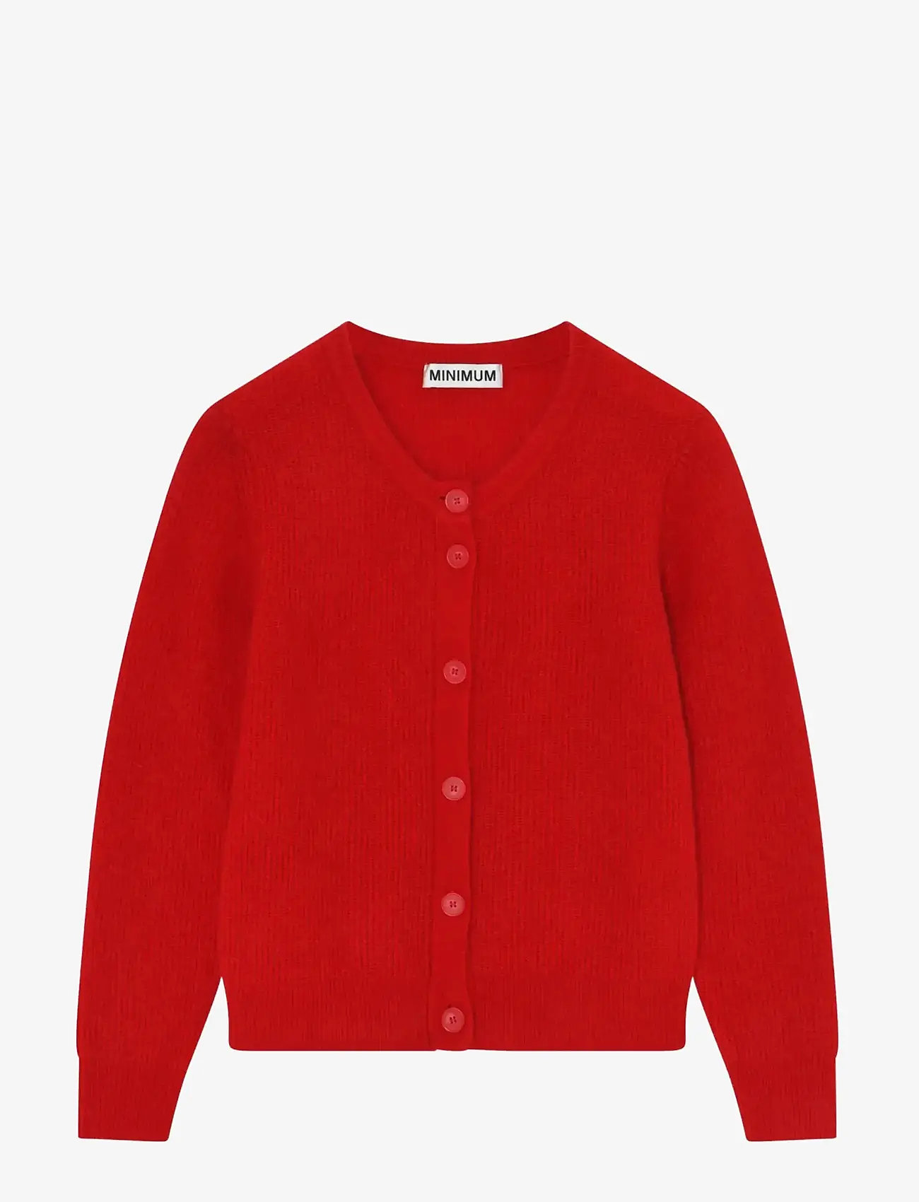 Minimum - Kora cardigan 9965 - herbstliche kleidung - 1659 goji berry - 1