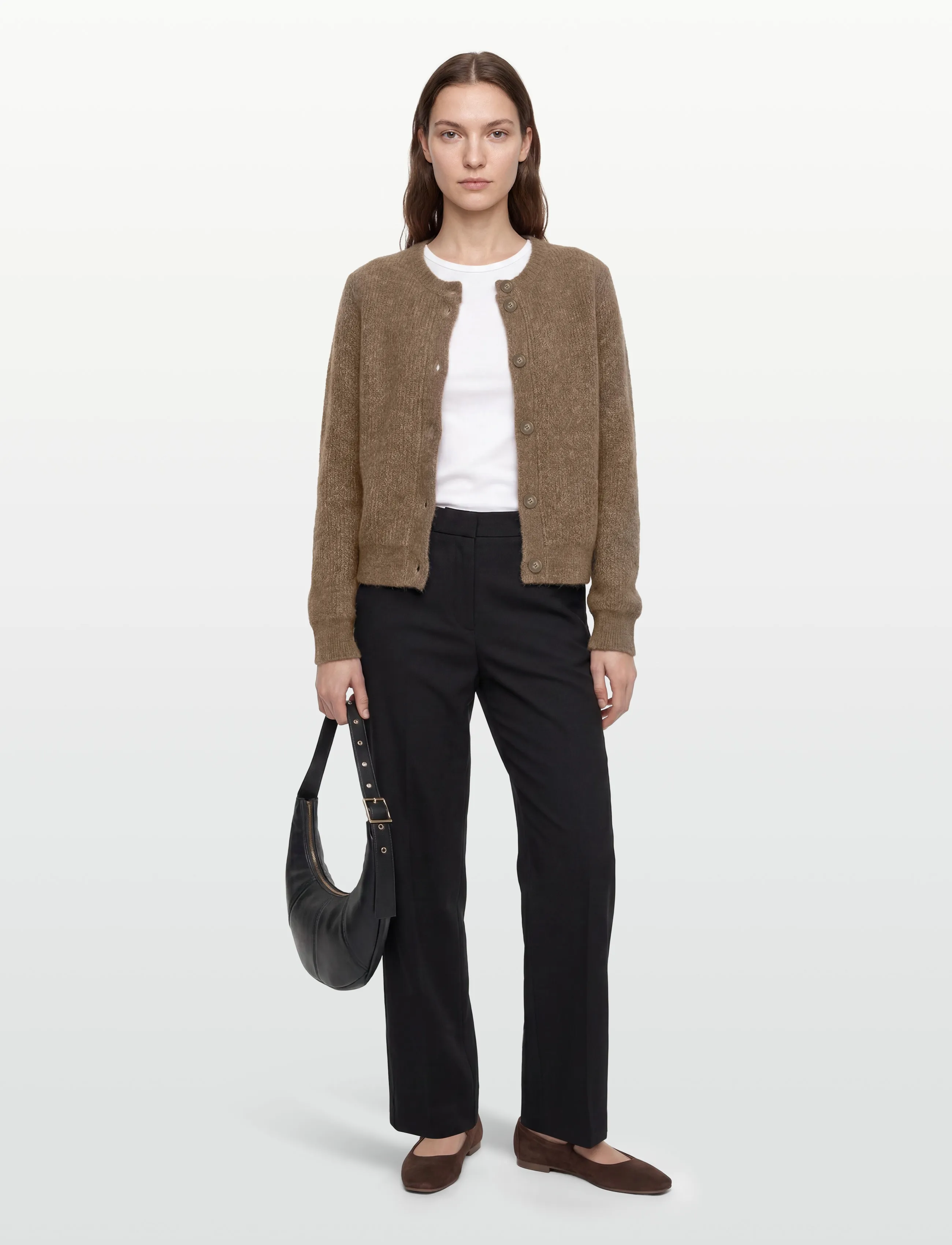 Minimum - Kora cardigan 9965 - kardiganid - 1815 shitake - 0