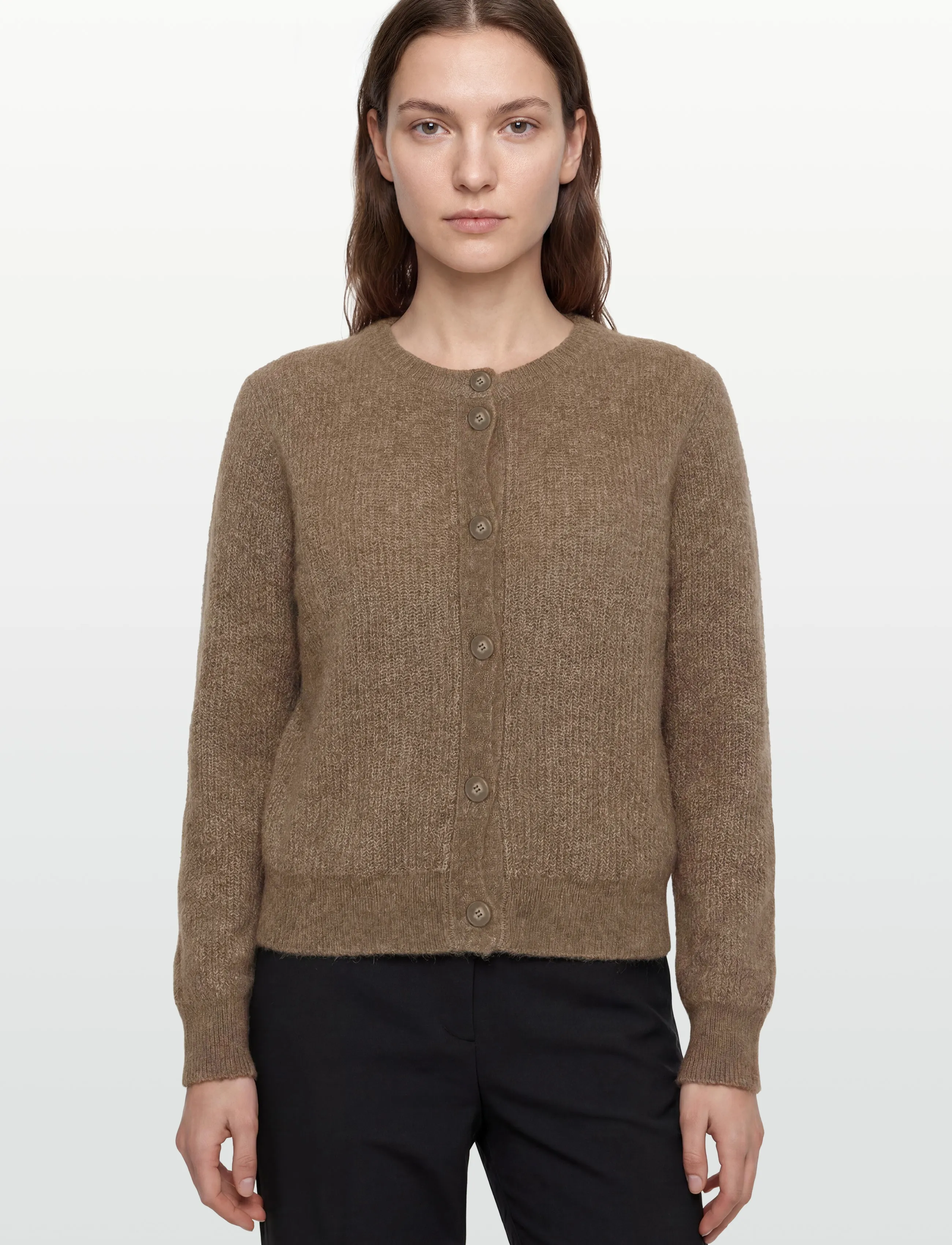 Minimum - Kora cardigan 9965 - kardiganid - 1815 shitake - 3