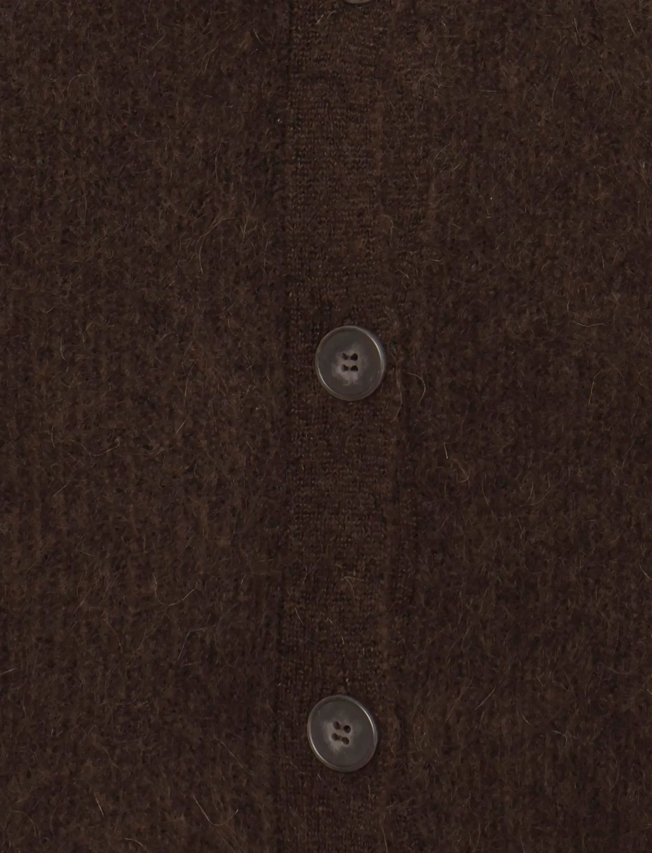 Minimum - Kora cardigan 9965 - cardigans - 1914 seal brown - 2