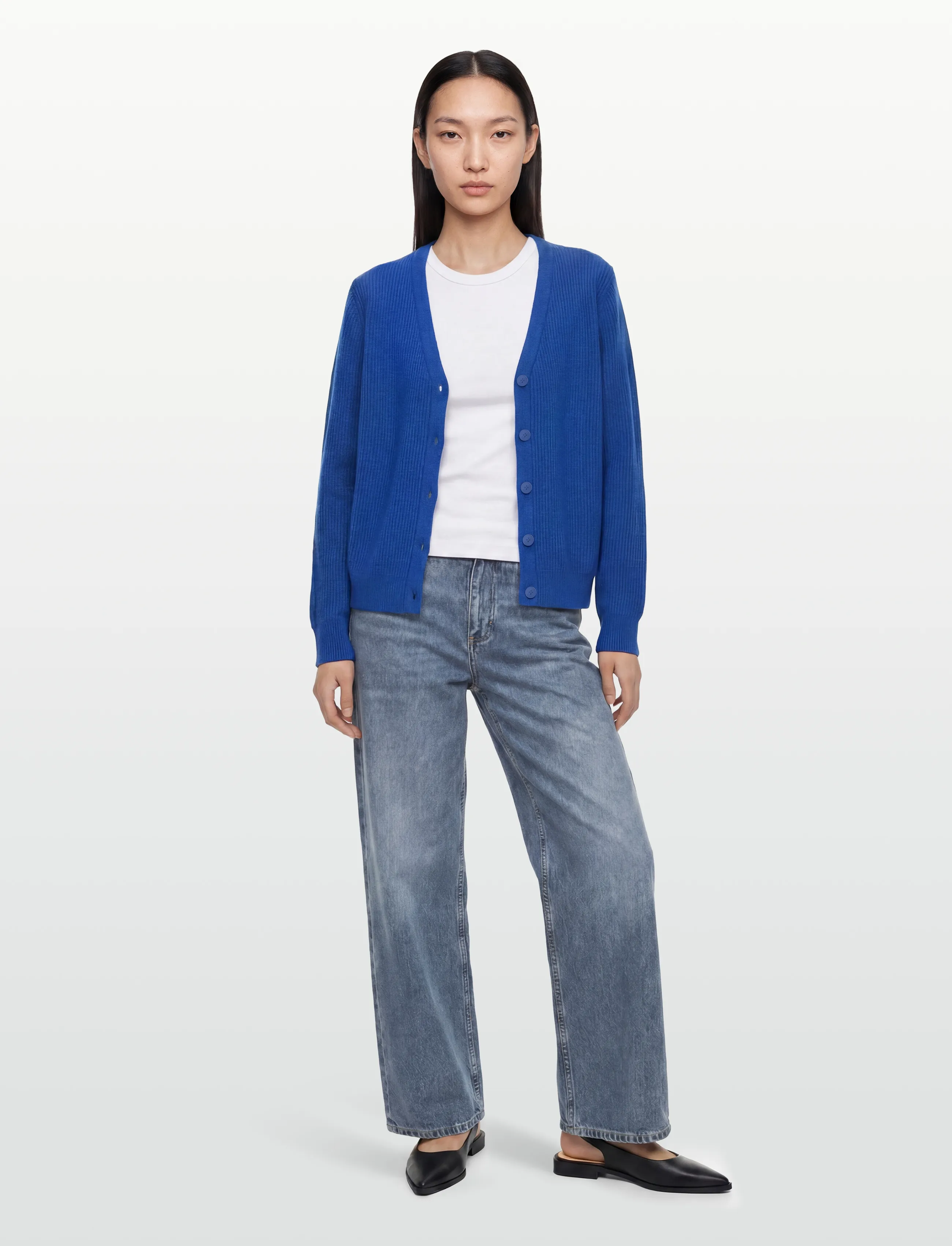 Minimum - Kora cardigan 9965 - cardigans - 4148 victoria blue - 0