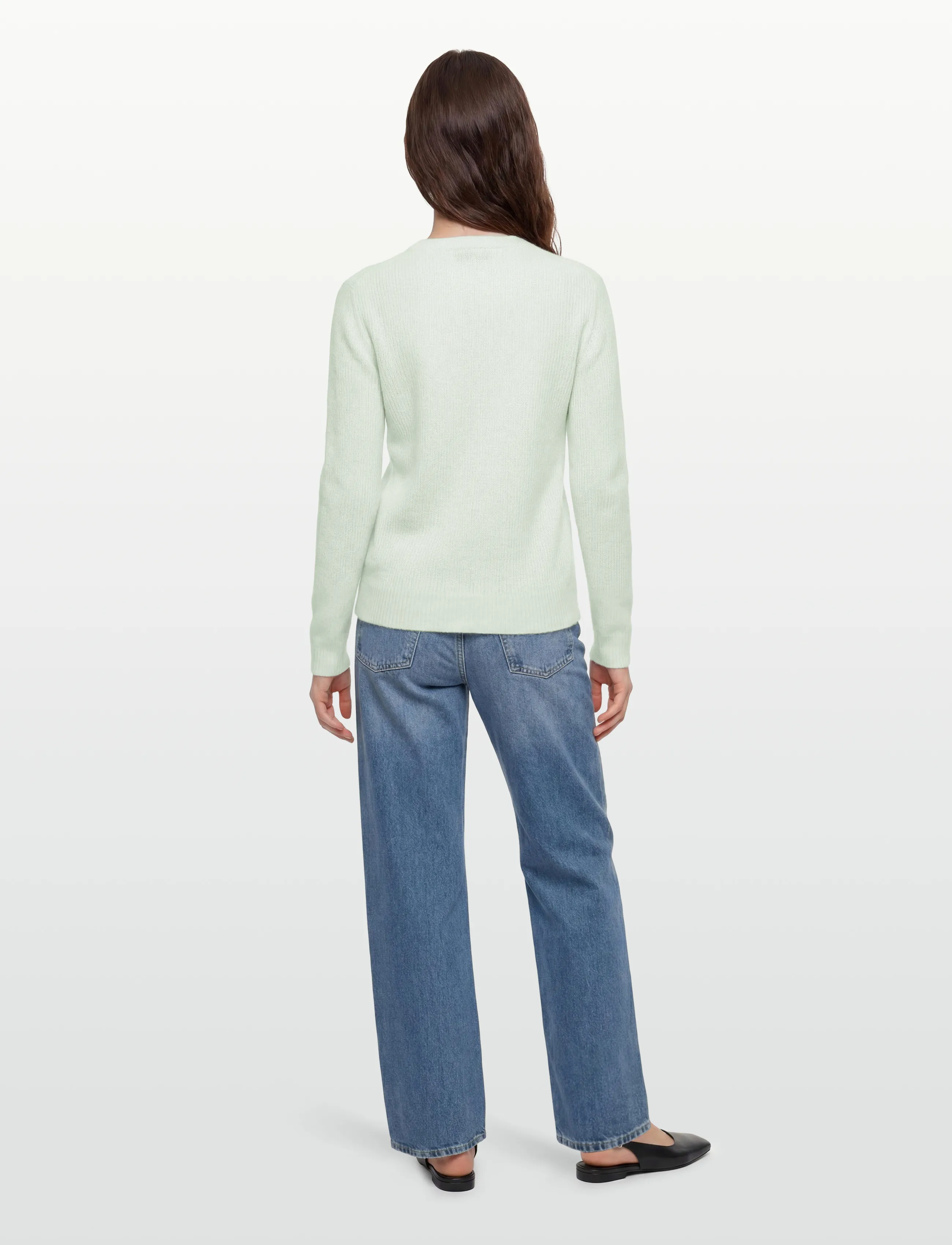 Minimum - Kora cardigan 9965 - cardigans - 5204 morning mist - 5