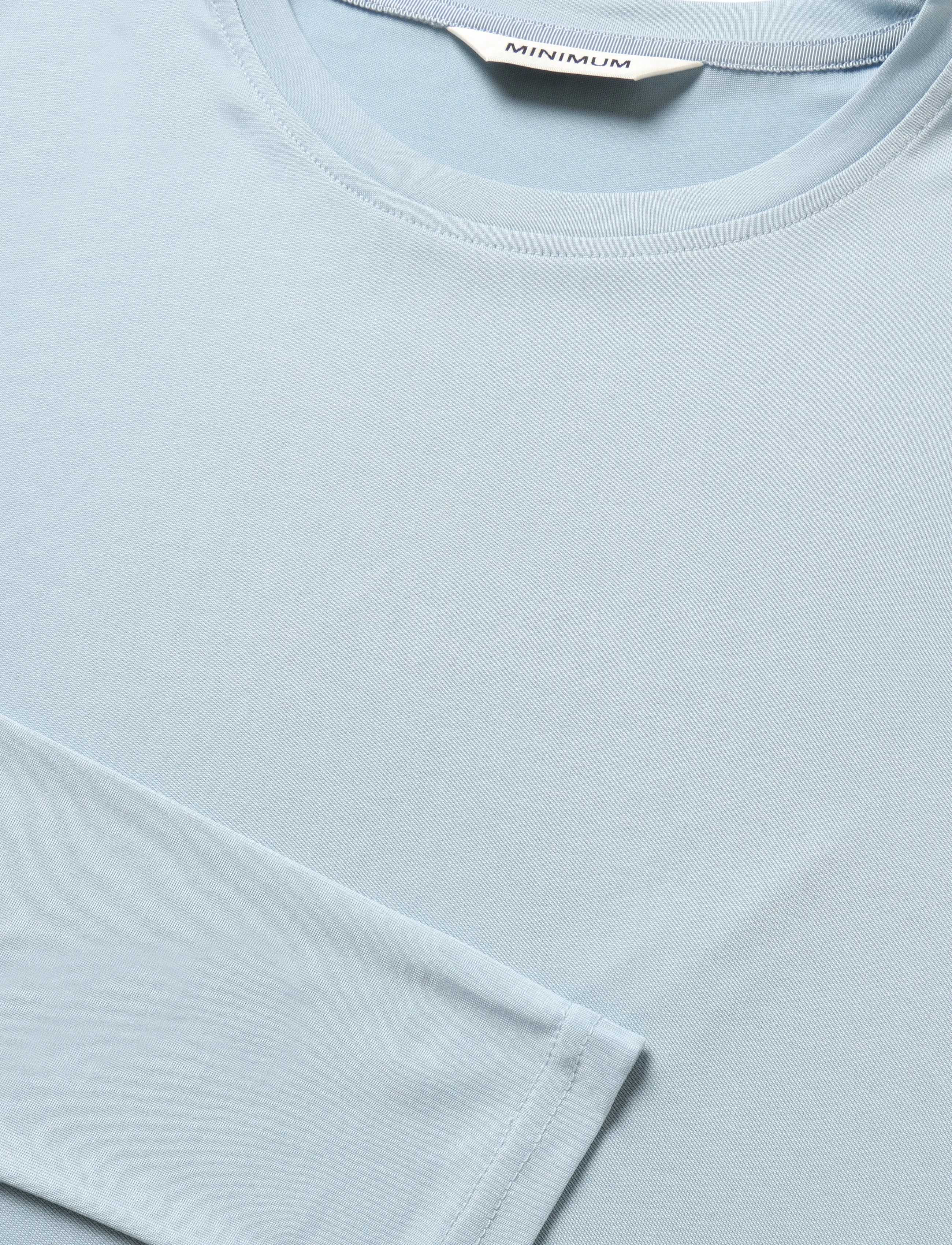 Minimum - Margot Tee 0281 - långärmade toppar - 4115 cashmere blue - 5