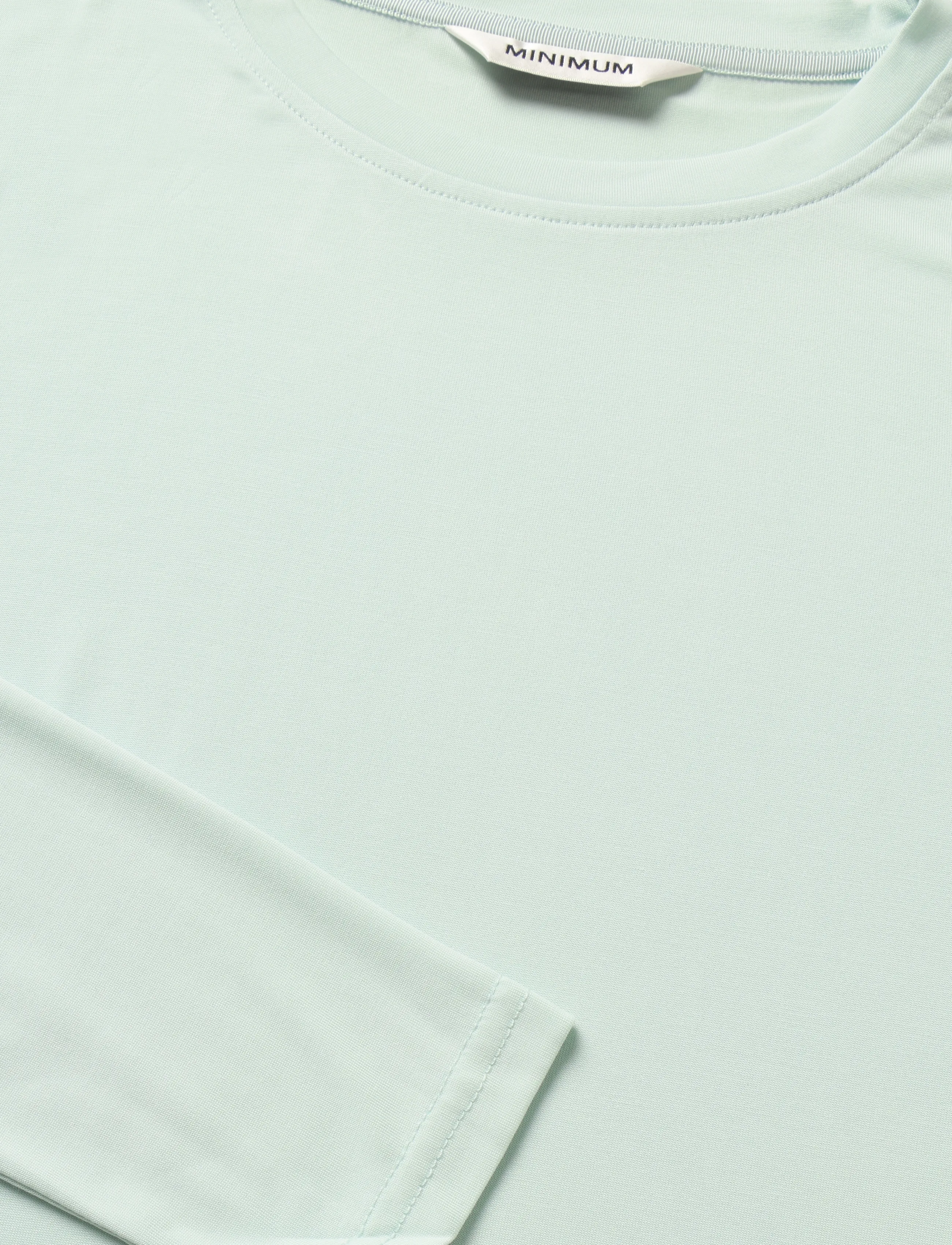 Minimum - Margot Tee 0281 - långärmade toppar - 5204 morning mist - 5