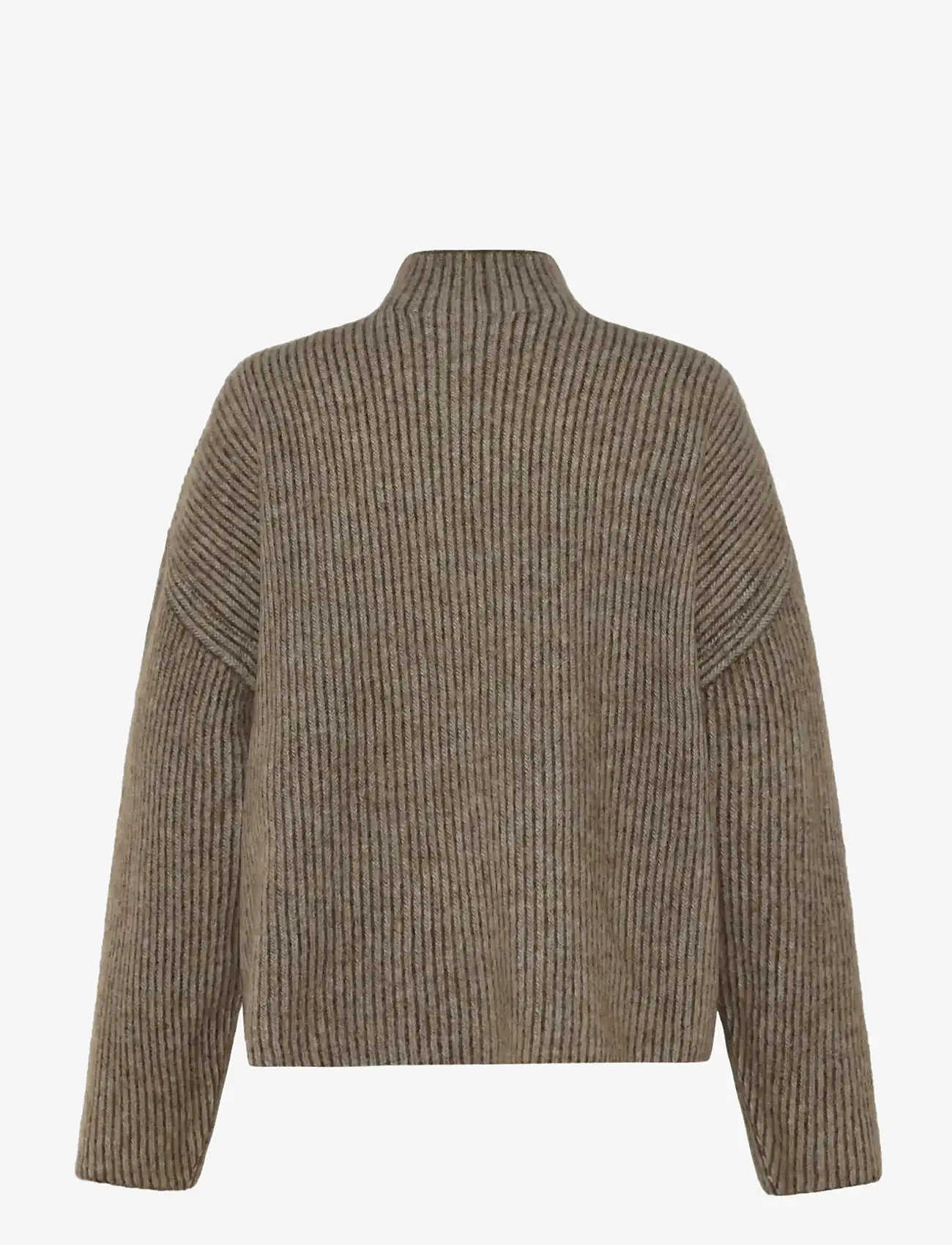 Minimum - Mercy knit 4465 - efterårstøj - 1109 chinchilla - 1