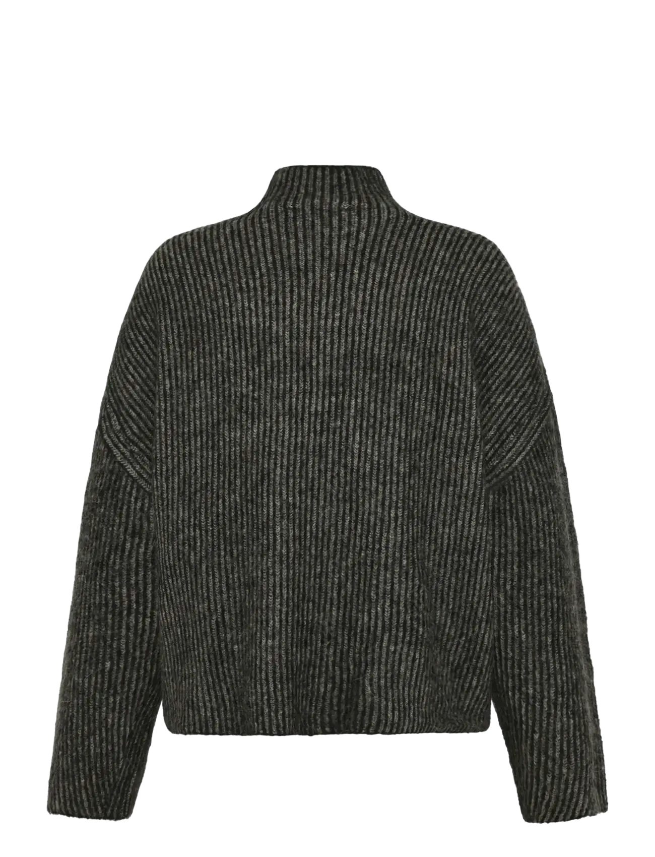 Minimum - Mercy knit 4465 - rullekraver - 999 black - 2
