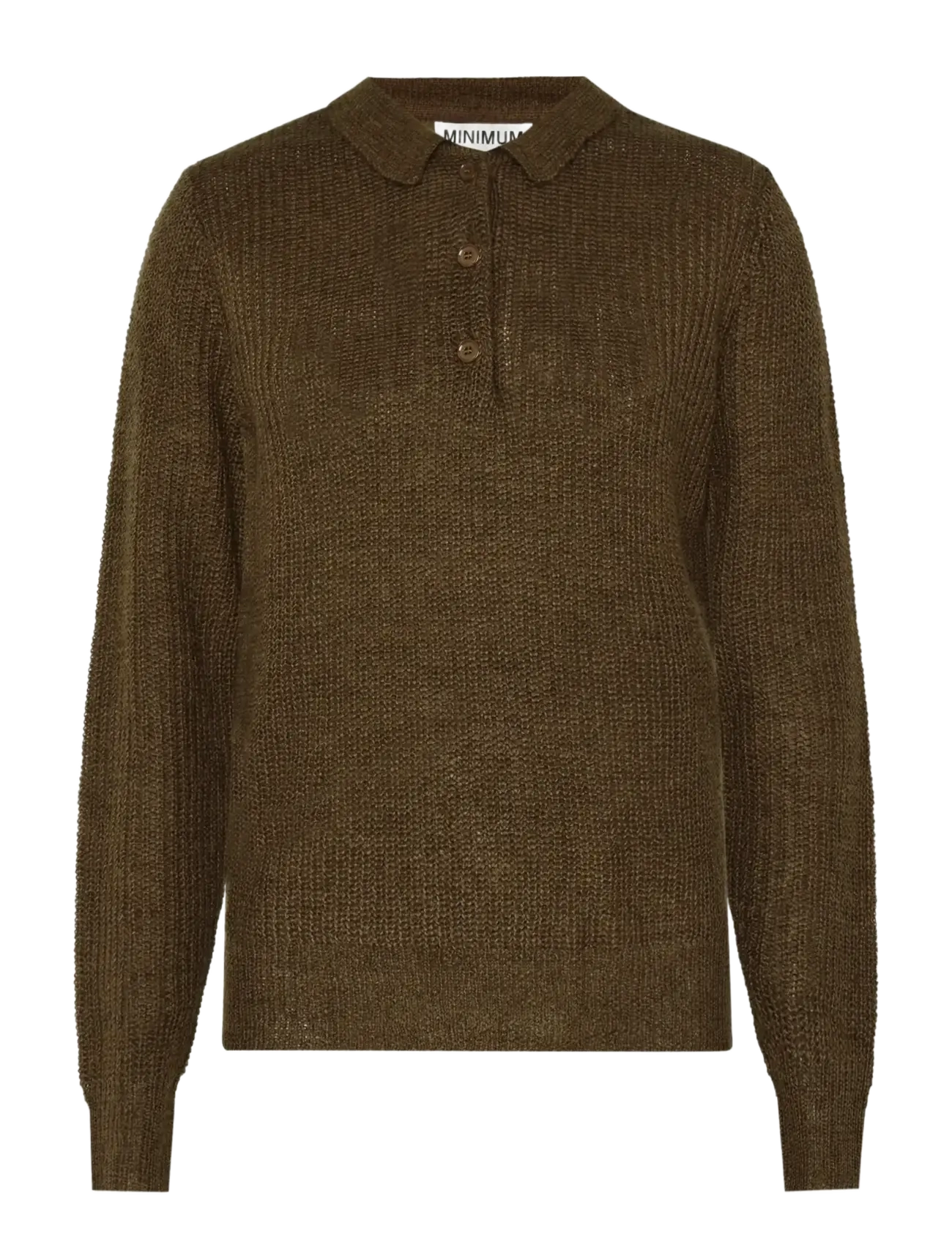 Minimum Raya polo 4420 - Trøjer - 1815 SHITAKE / brown