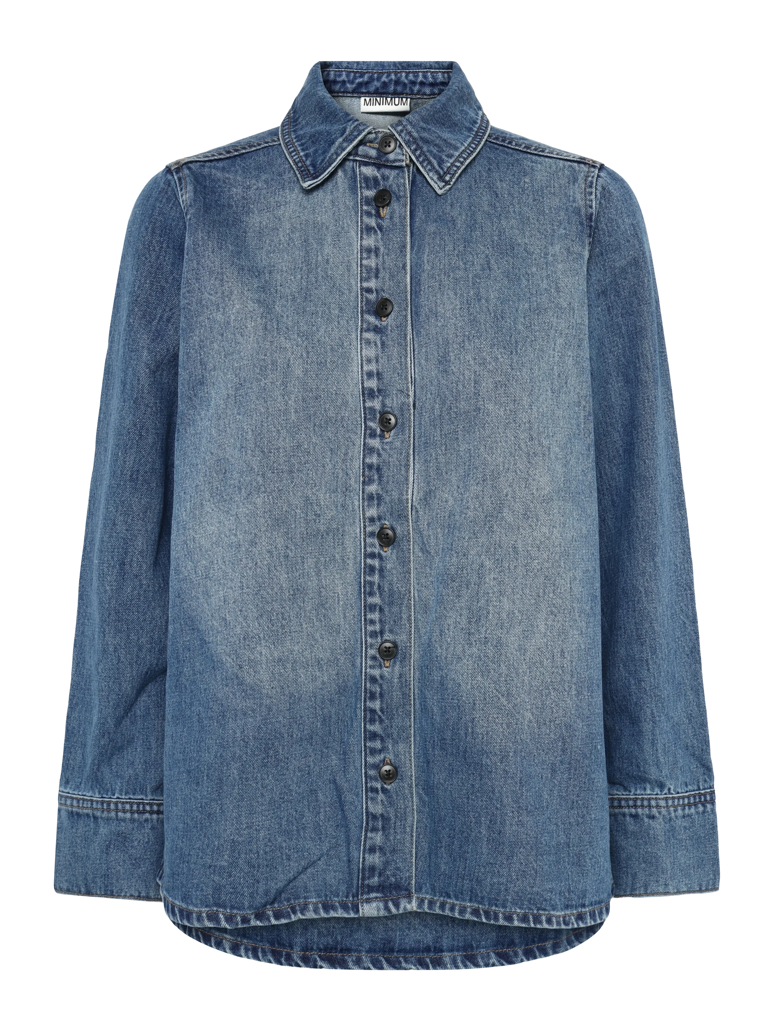 Minimum Andrea shirt 4515 - Bluser & Skjorter - 1001 LIGHT BLUE / blue