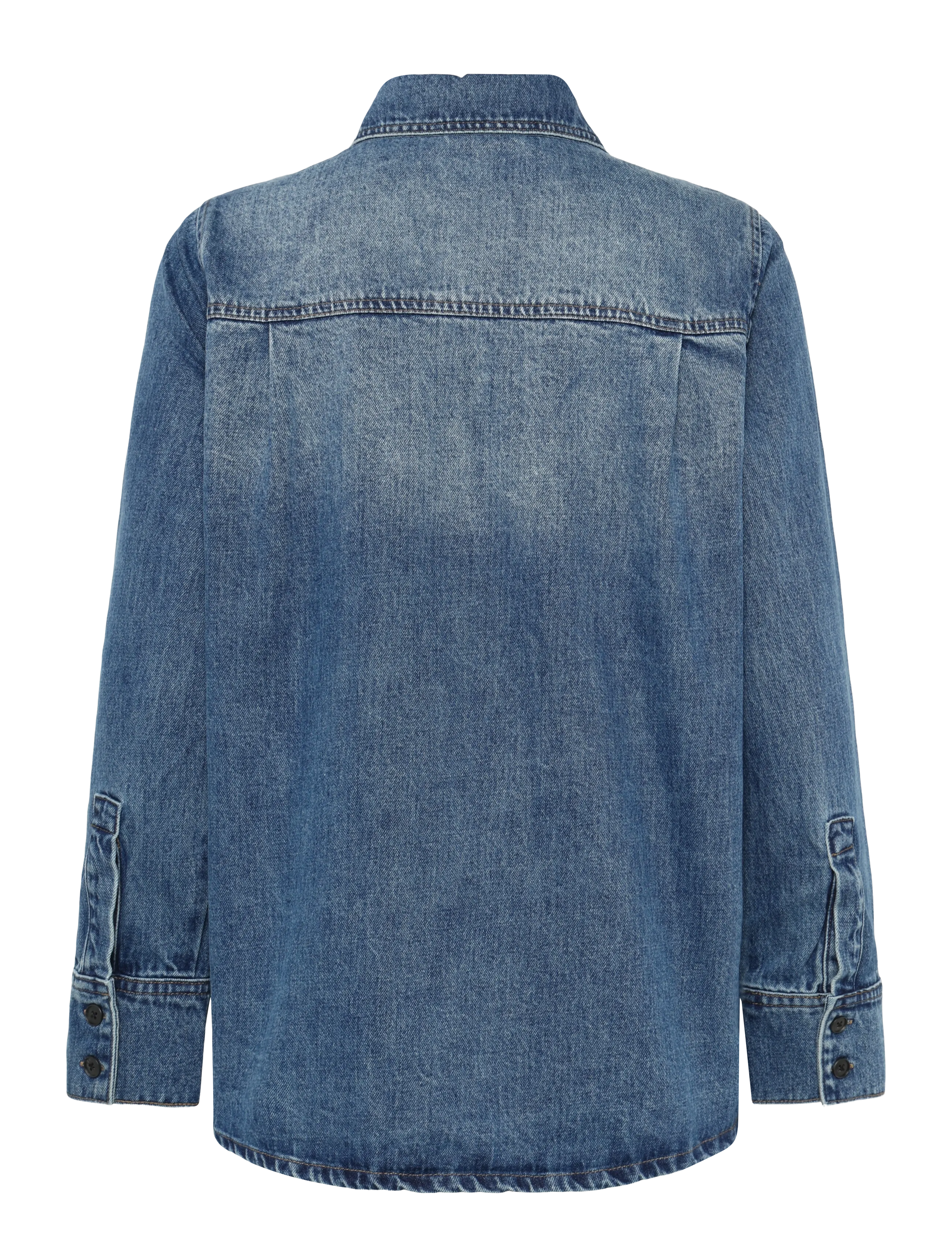 Minimum - Andrea shirt 4515 - denimskjorter - 1001 light blue - 2