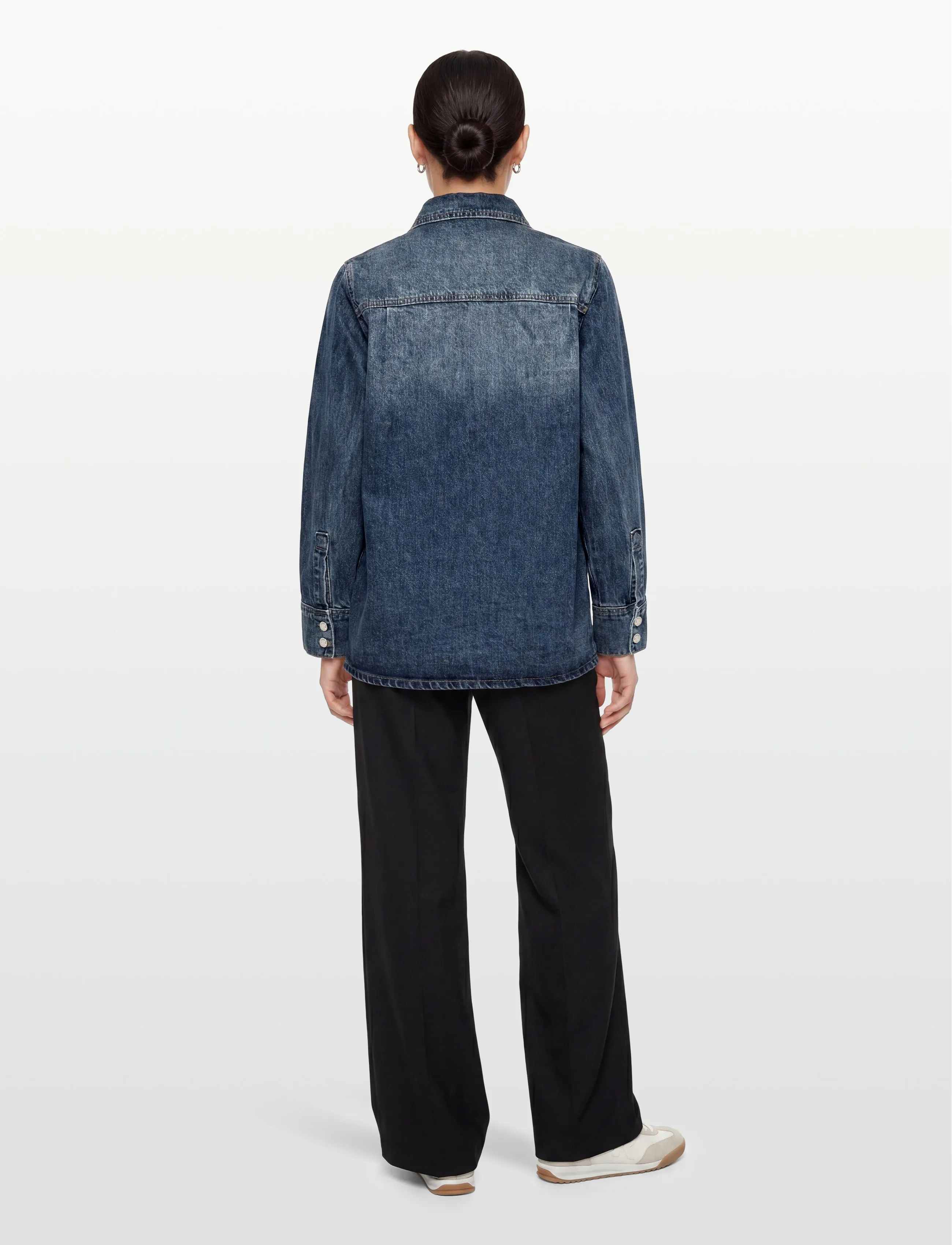 Minimum - Andrea shirt 4573 - denimskjorter - 1938 gibraltar sea - 4