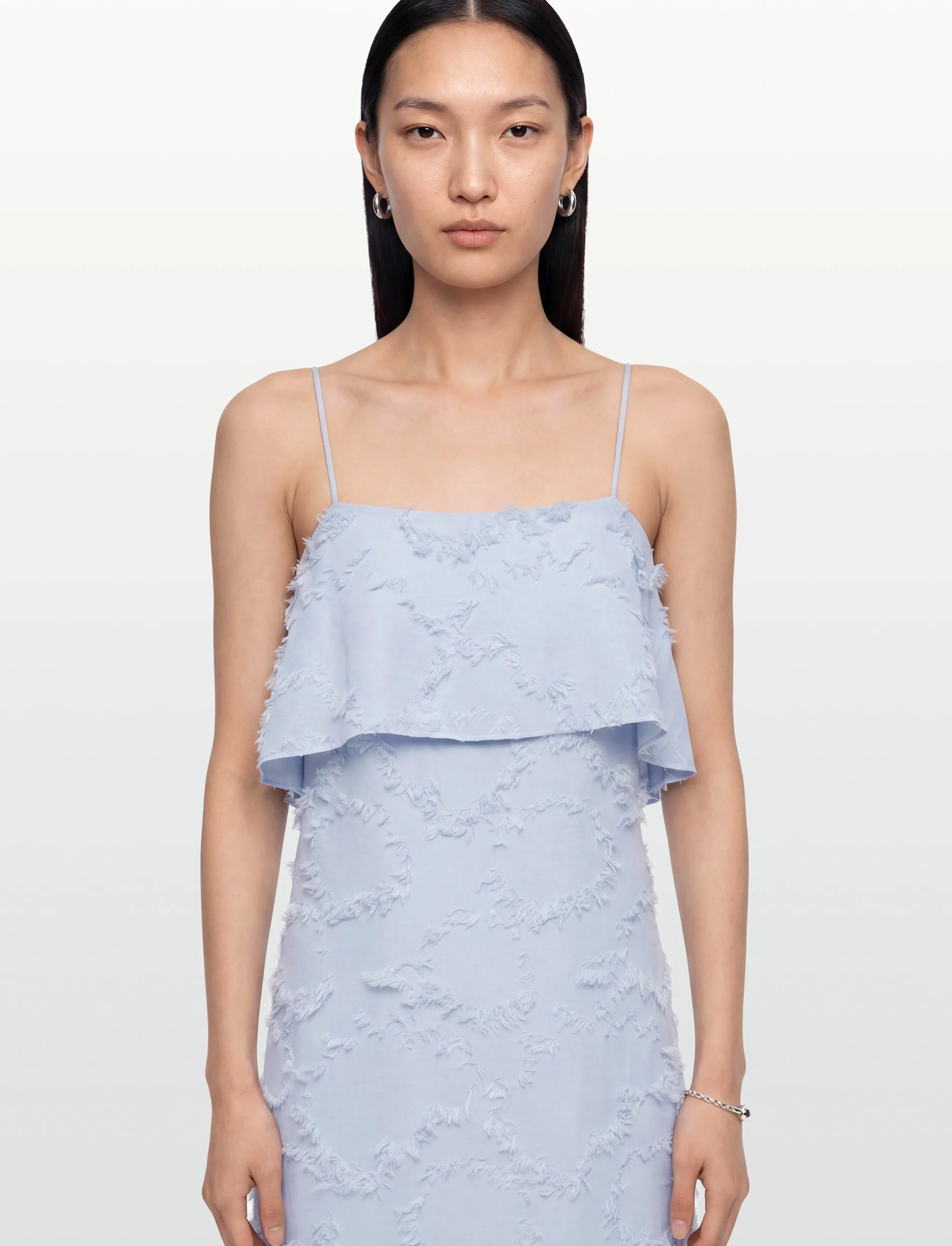 Minimum - Aire strap dress 4584 - slip-in kjoler - 4115 cashmere blue - 3