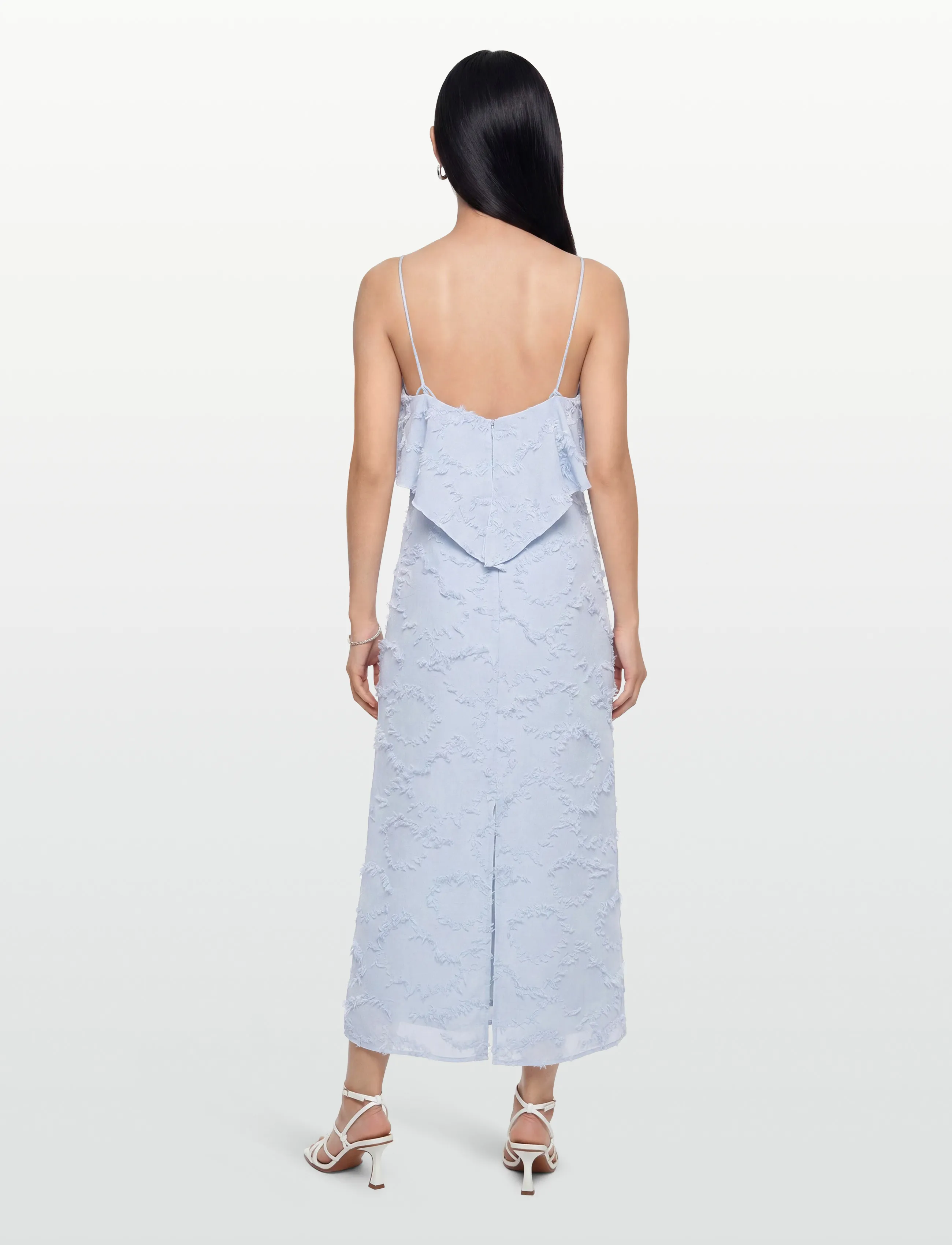 Minimum - Aire strap dress 4584 - slip-in kjoler - 4115 cashmere blue - 4