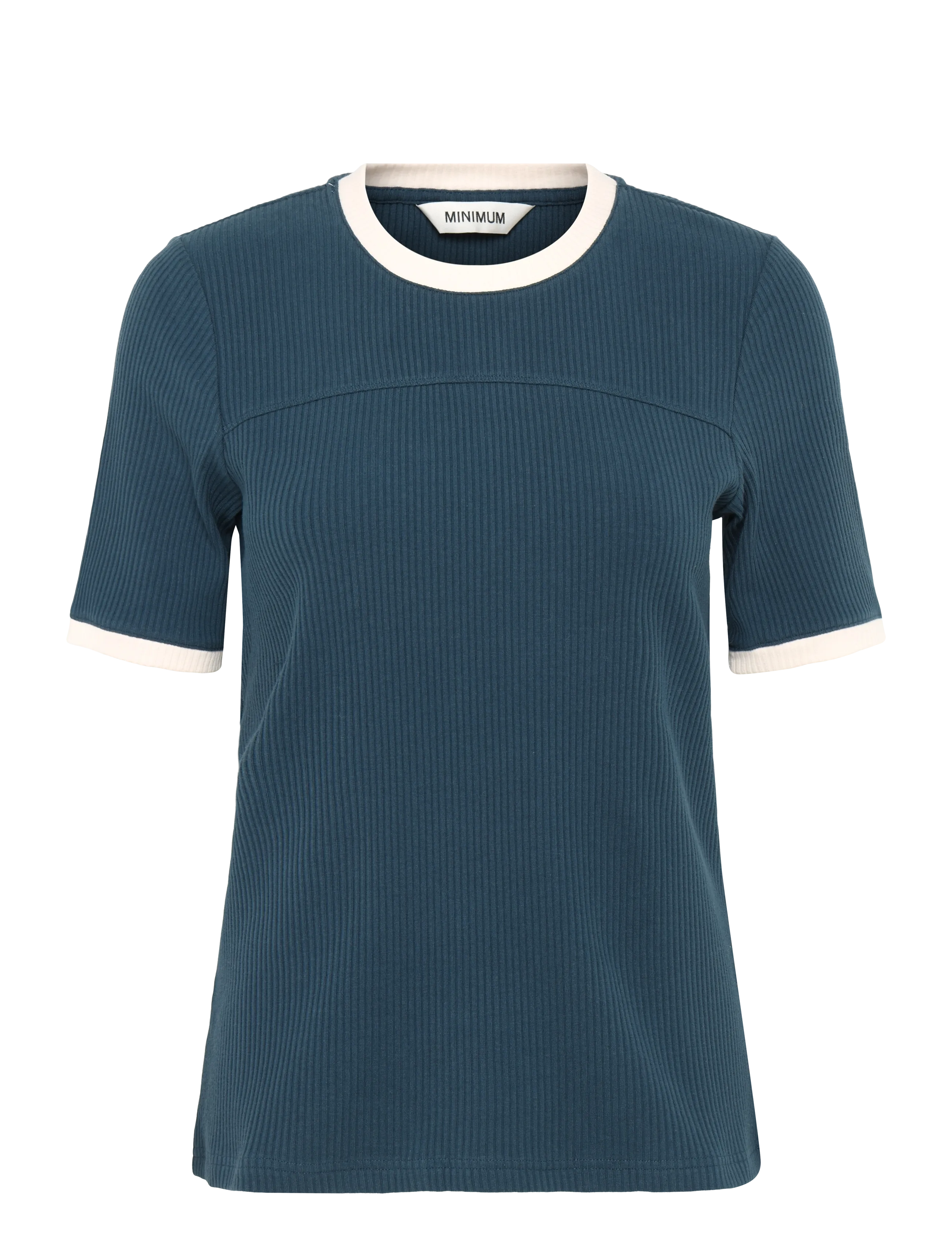 Minimum Ophelia ss t-shirt 4589 - Kleidung - 4027 INSIGNIA BLUE / navy