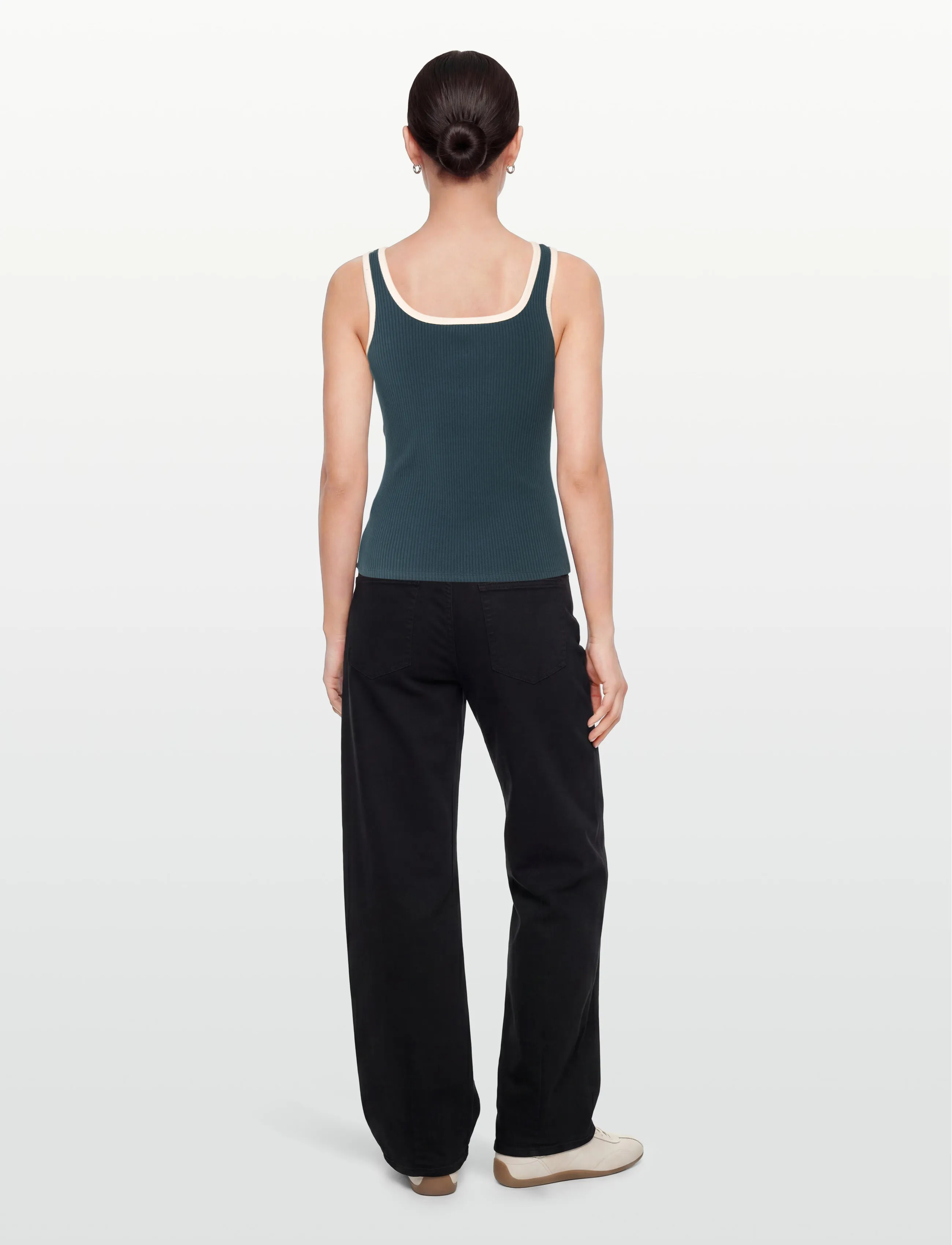 Minimum - Odette tank top 4589 - linnen - 4027 insignia blue - 4