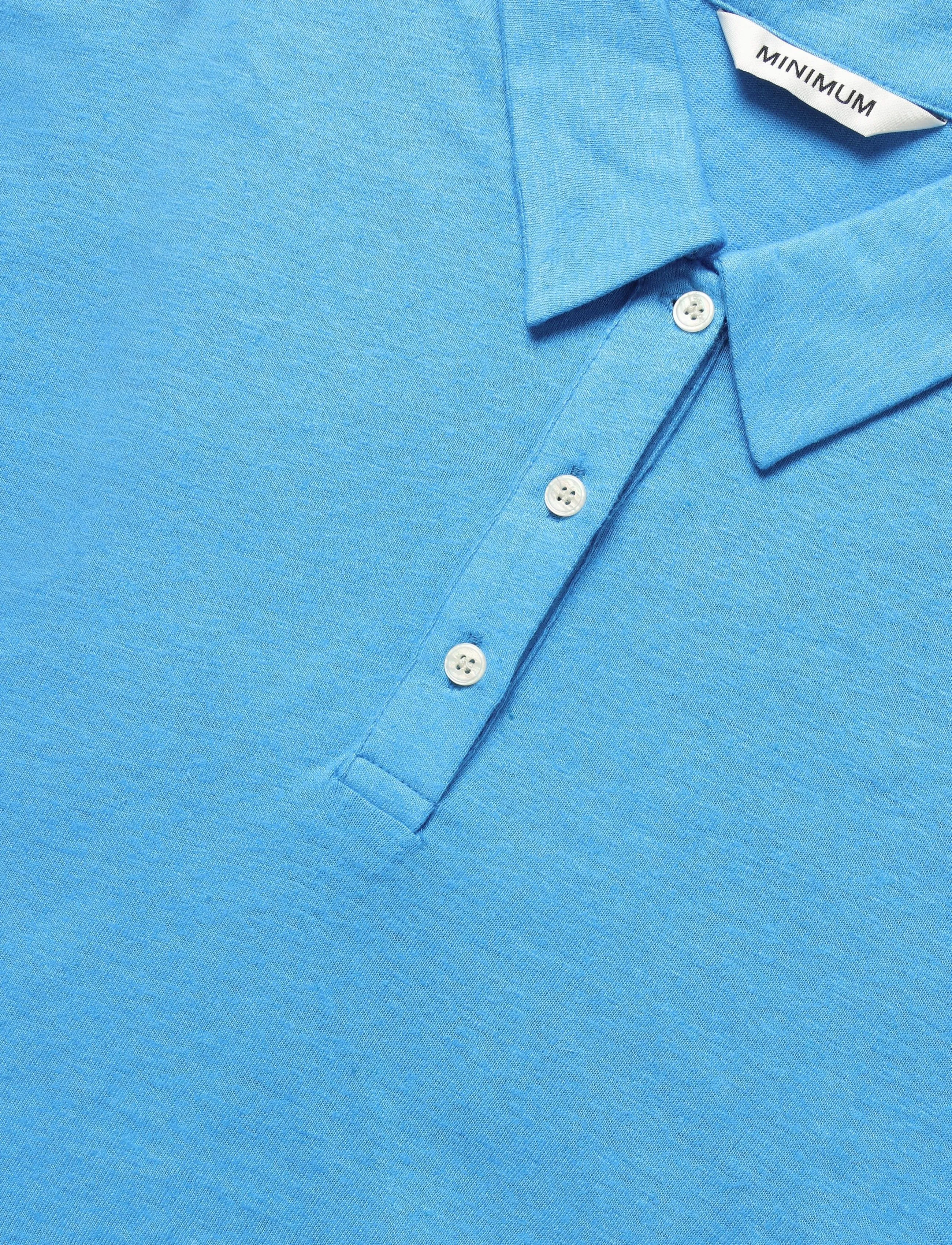 Minimum - Pesine ss polo 4159 - poloer - 4435 malibu blue - 2