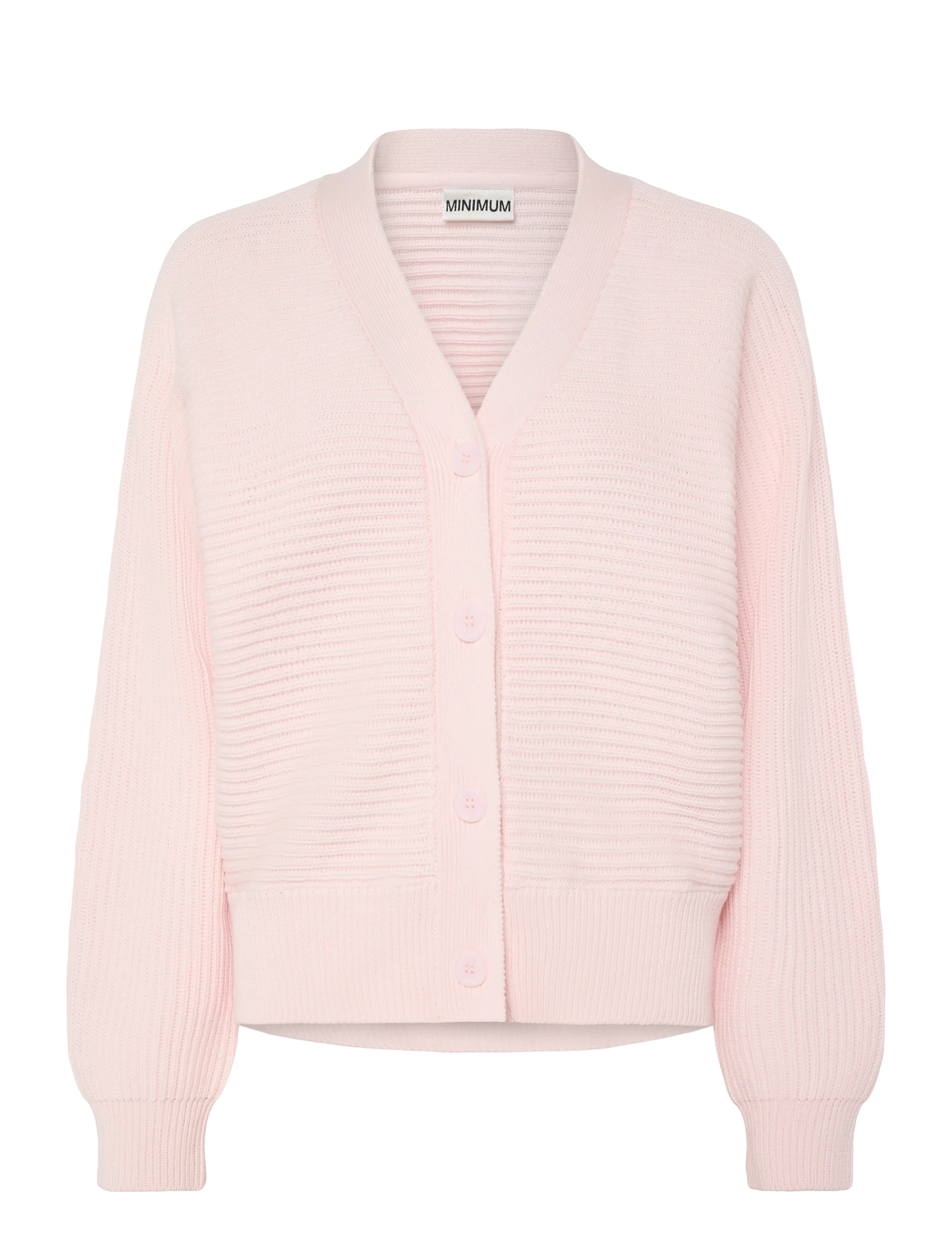 Minimum Jianna cardigan G035 GOTS - Strickmode - 2904 PRIMROSE PINK / pink/rose