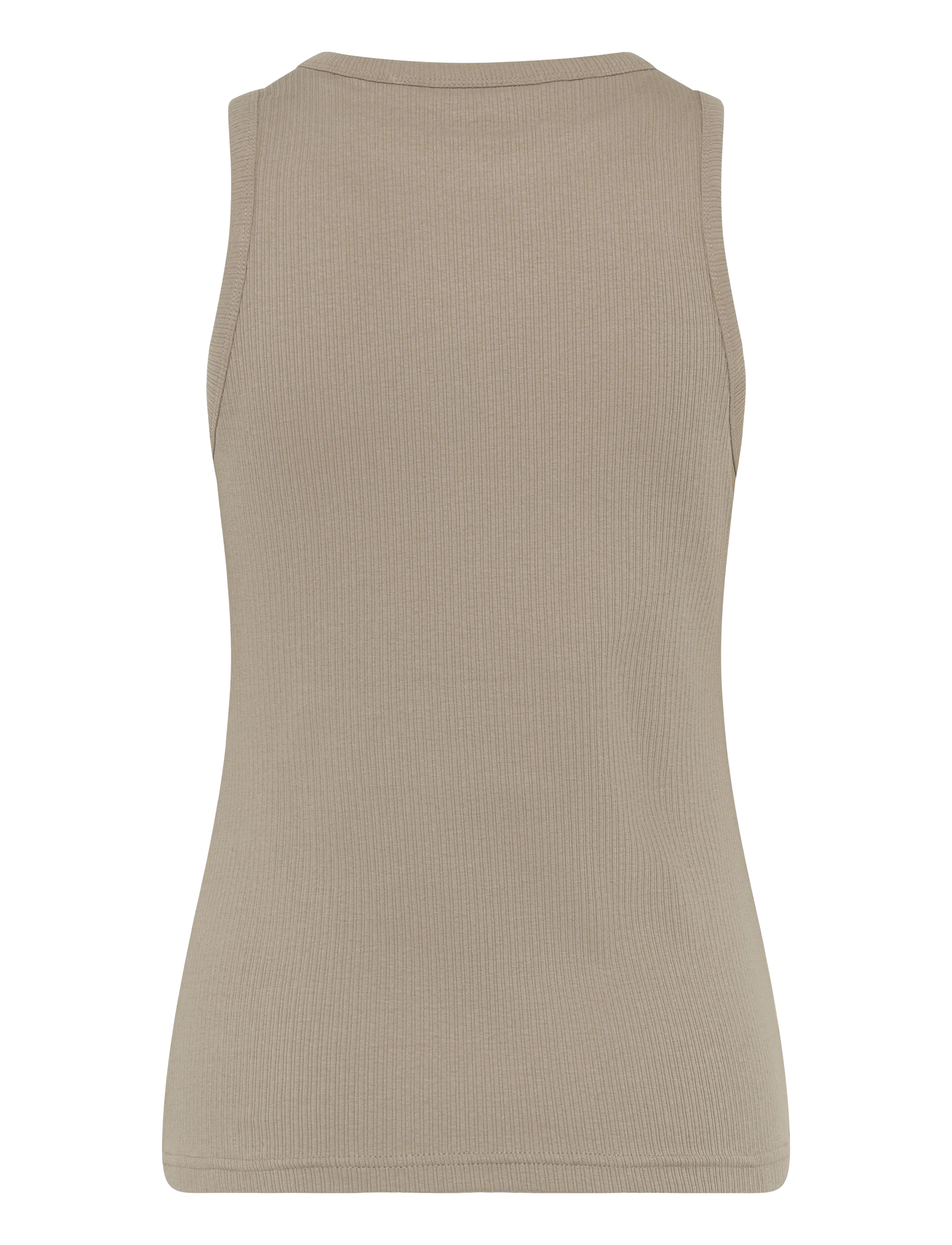 Minimum - Lila tank top G4226 - linnen - 0909 fossil - 2