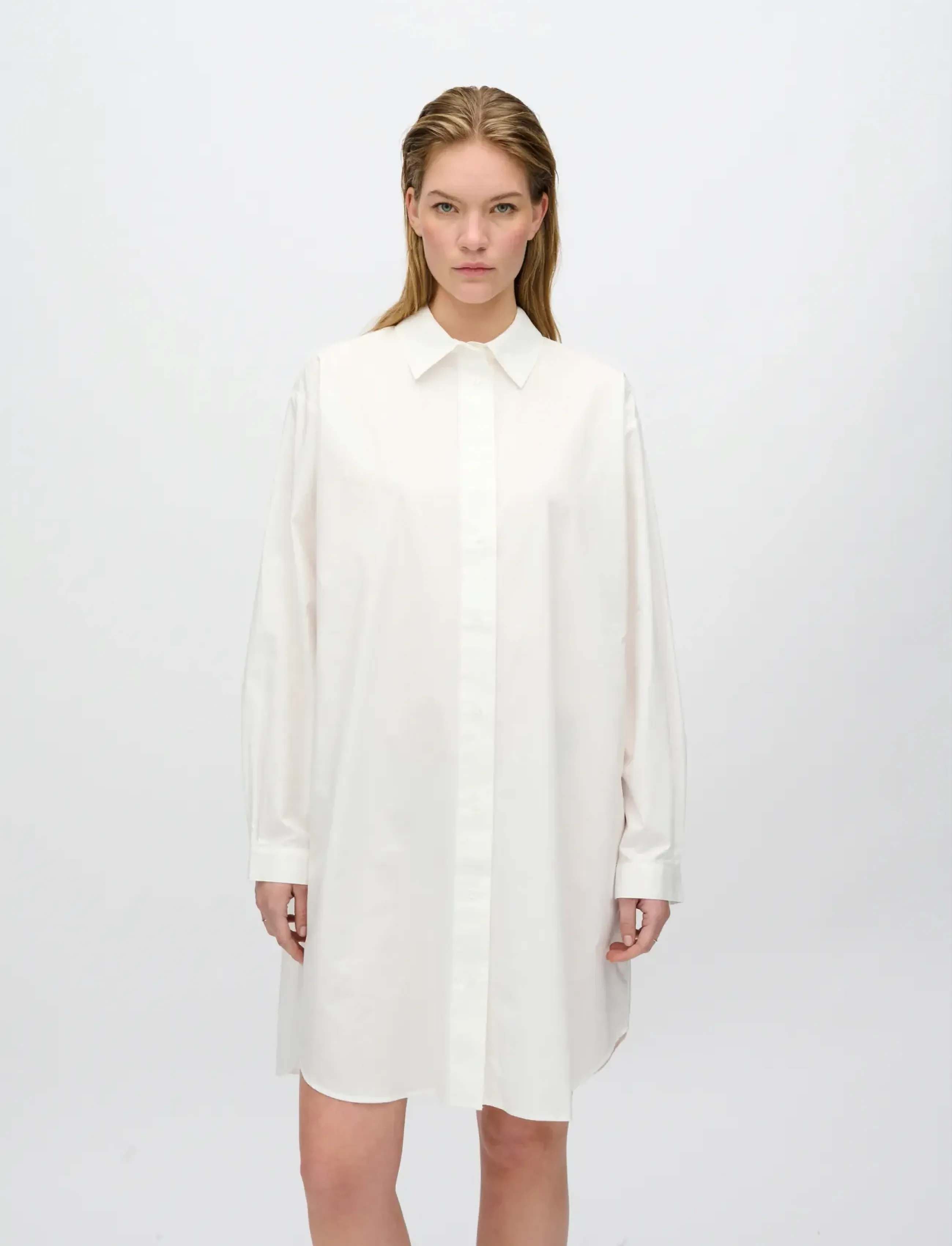 Minimum - Hannah dress 4238 - hemdkleider - 0608 coco milk - 3