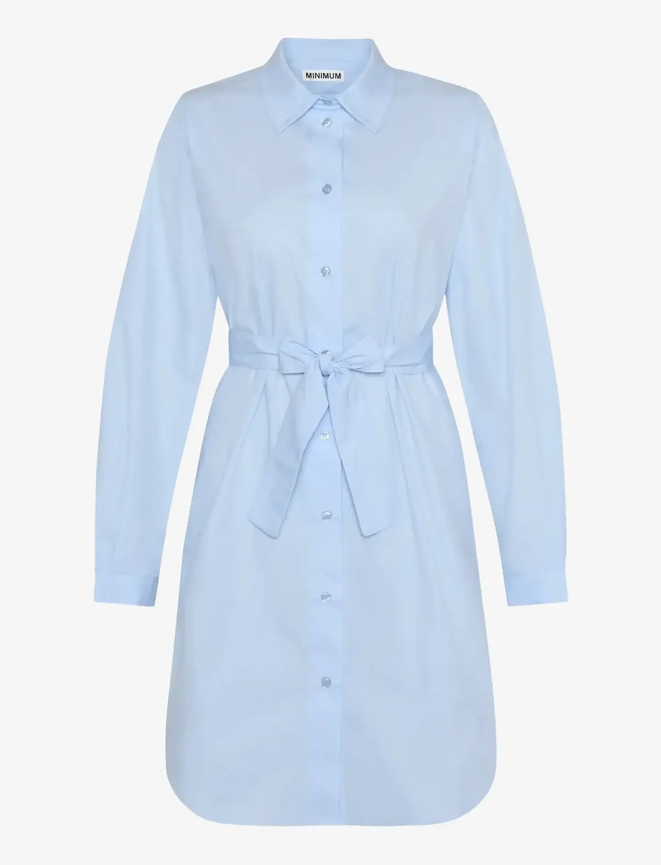 Minimum - Hannah dress 4238 - overhemdjurken - 1001 light blue - 1