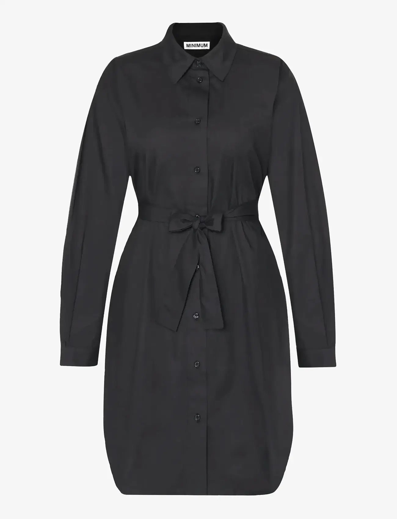 Minimum - Hannah dress 4238 - särkkleidid - 999 black - 0