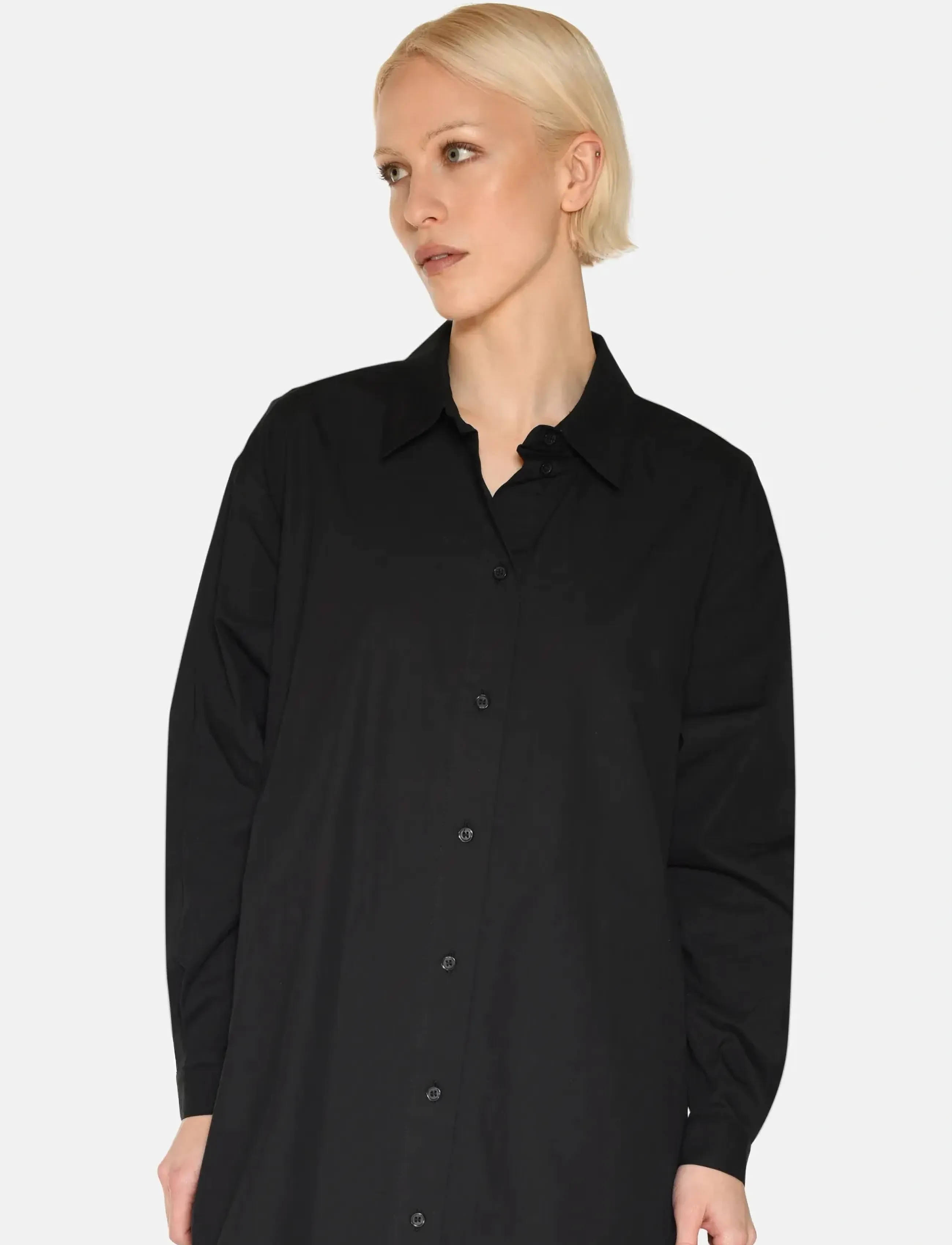 Minimum Hannah dress 4238 - Skjortklänningar - 999 BLACK / black