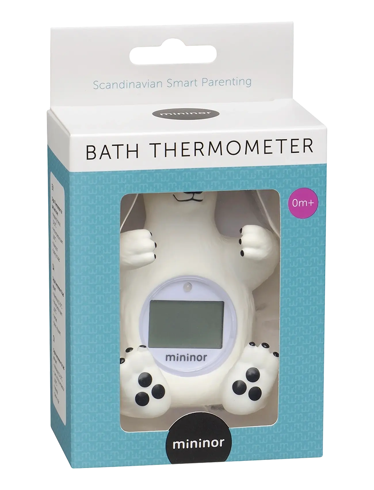 Mininor - Bath Thermometer Polar Bear - termometer - white - 2