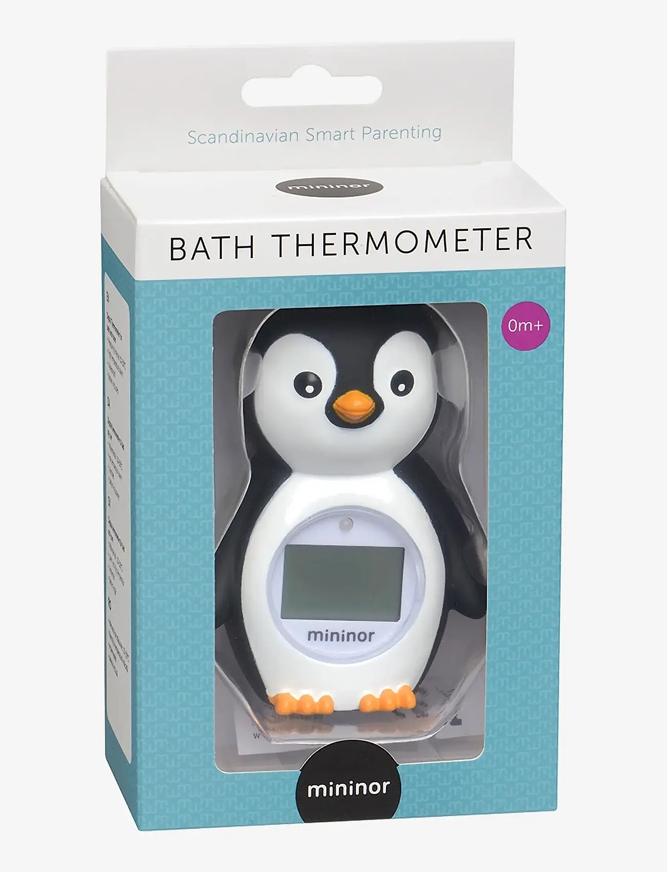 Mininor - Bath Thermometer Penguin - thermometer - black - 2