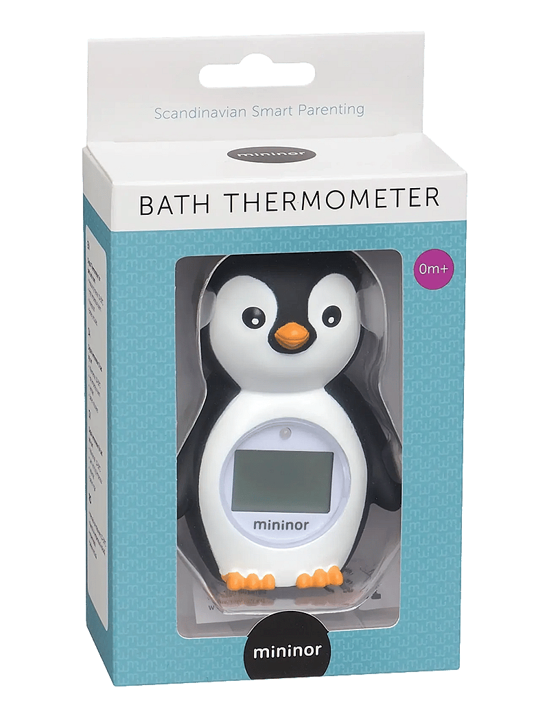Mininor - Bath Thermometer Penguin - thermometer - black - 2
