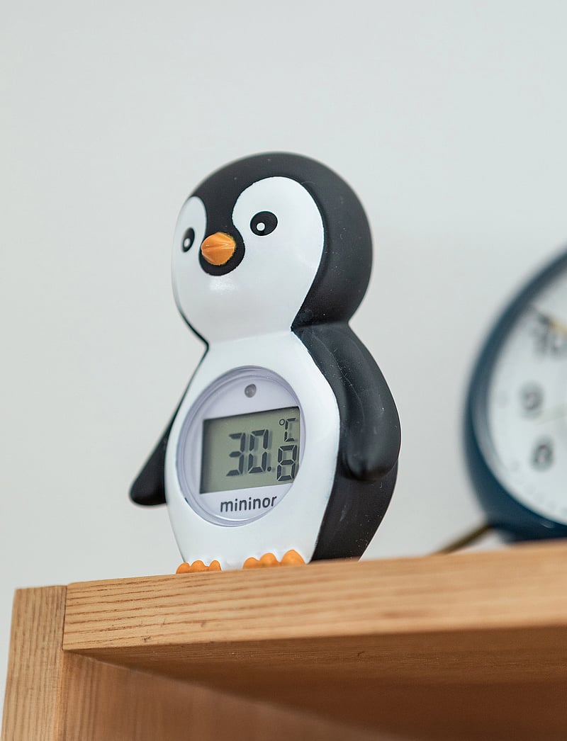 Mininor - Bath Thermometer Penguin - thermometer - black - 0