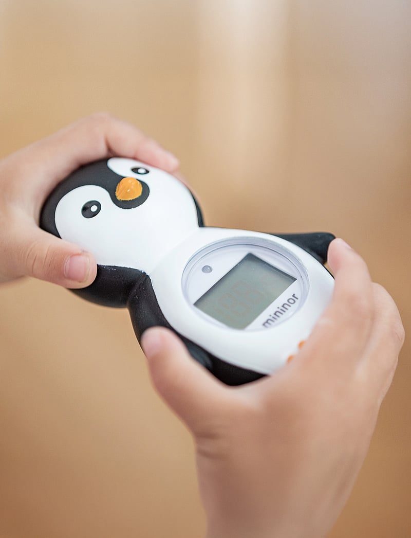 Mininor - Bath Thermometer Penguin - thermometer - black - 3