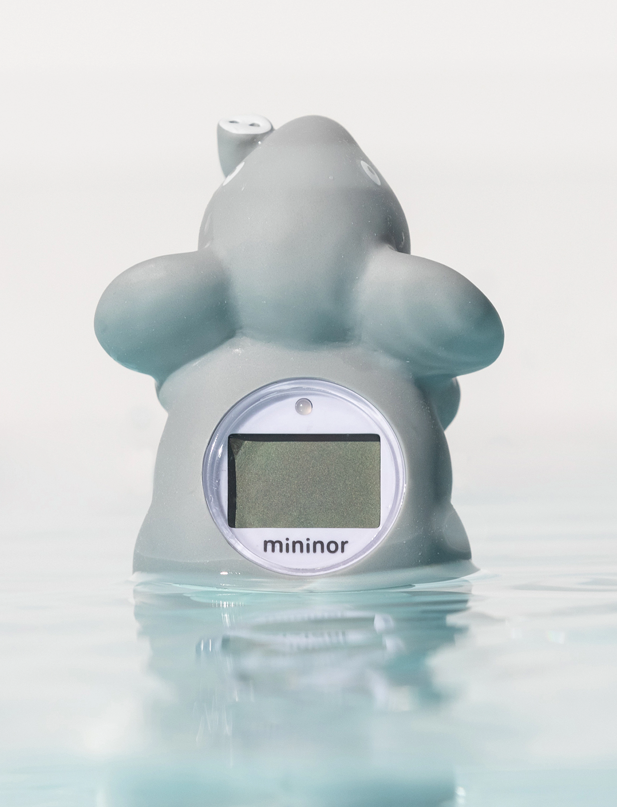 Mininor Bath Thermometer Elephant, 0 M, Kitchen Tools, Grau - Thermometers & Timers, Kinder