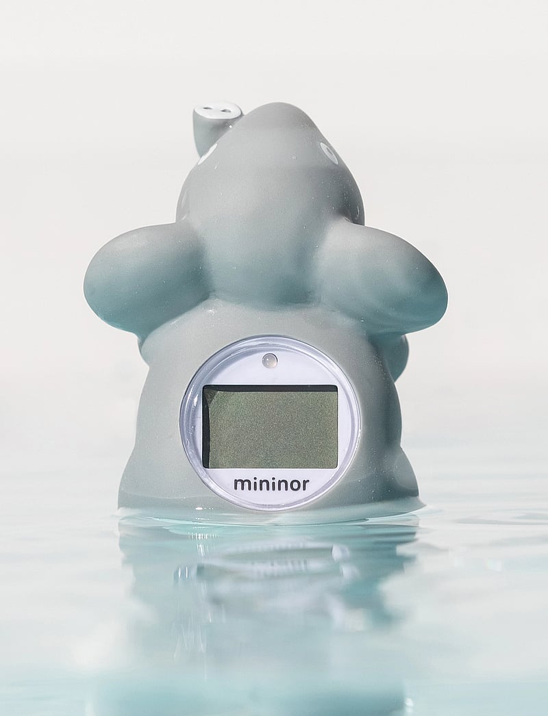 Mininor - Bath Thermometer Elephant - baby care - grey - 0
