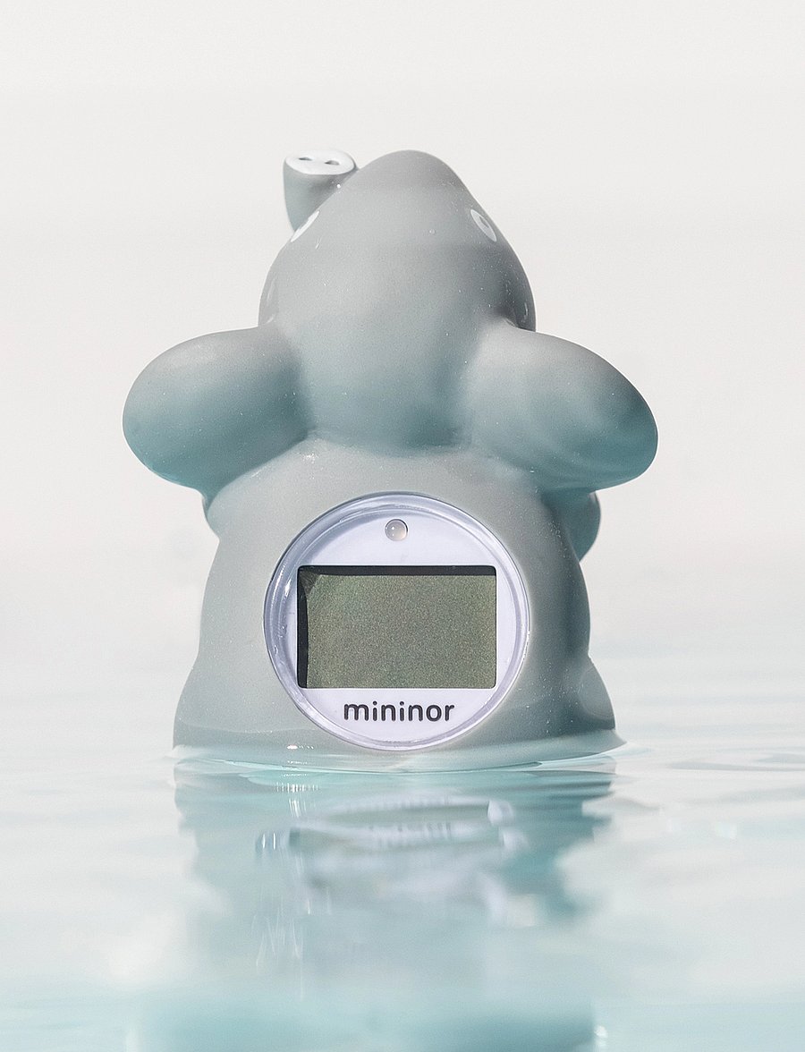 Mininor - Bath Thermometer Elephant - thermometer - grey - 0